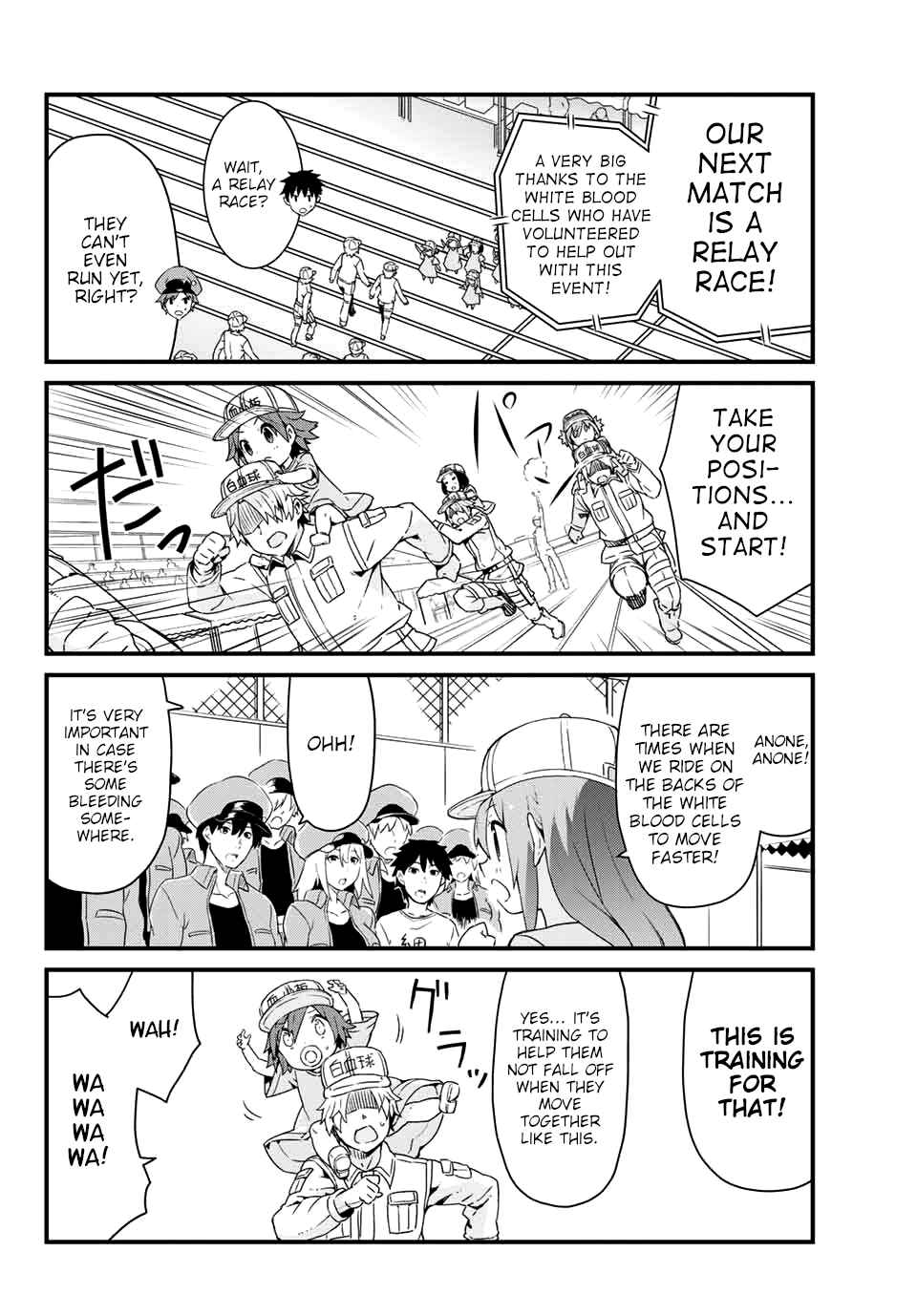 Page 10 Chapter 4 Hataraku Kesshouban-chan
