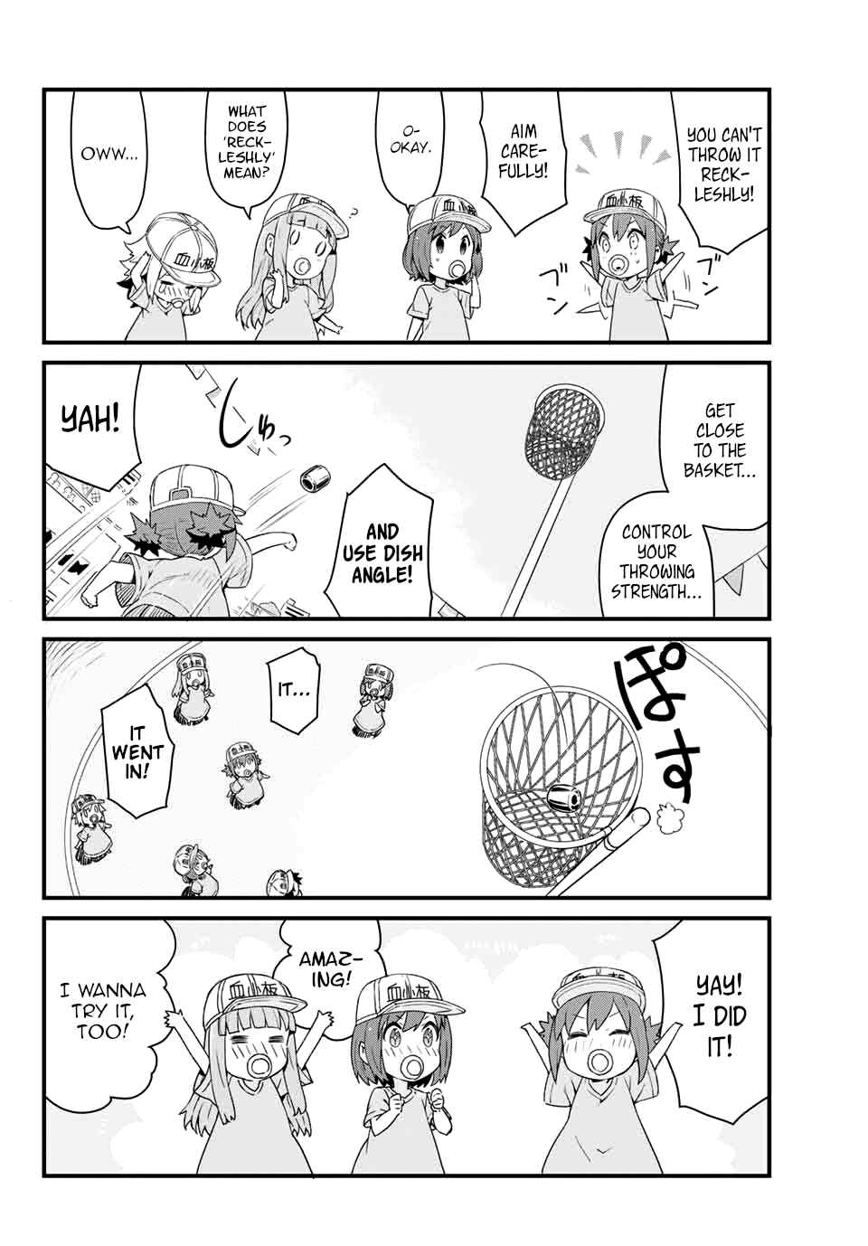 Page 8 Chapter 4 Hataraku Kesshouban-chan