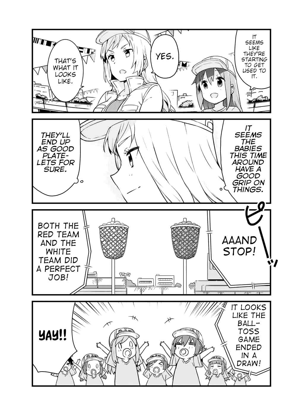 Page 9 Chapter 4 Hataraku Kesshouban-chan