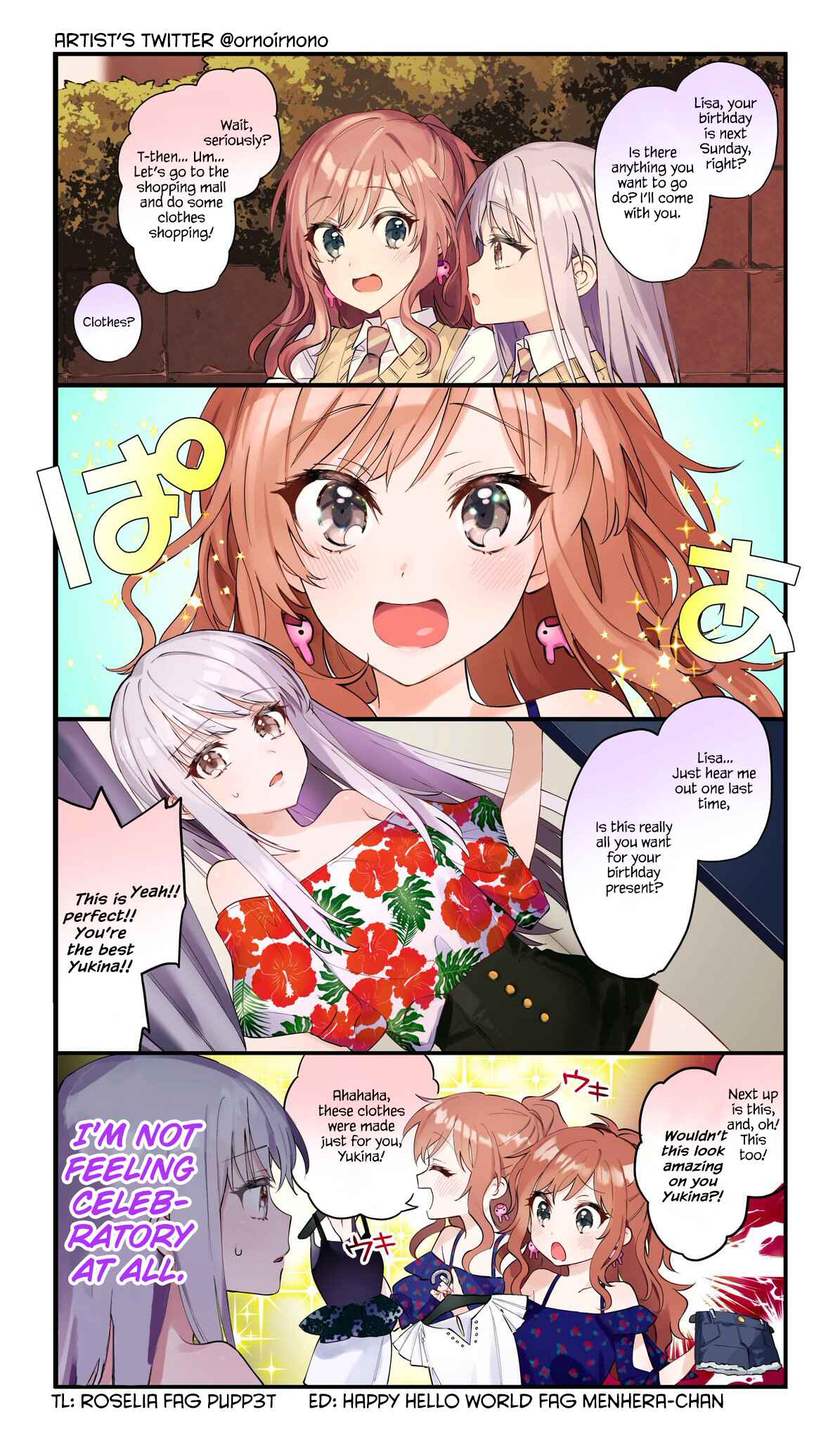 Page 1 Chapter Unknown_bcc6 Bandori Party: BanG Dream! Girls Band Party Shorts