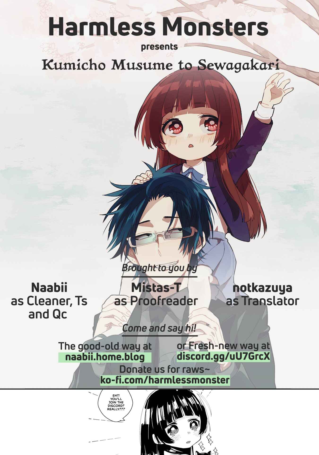 Page 11 Chapter 8 Kumichou Musume to Sewa-gakari