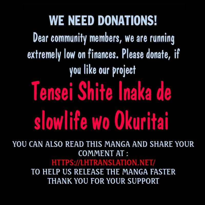 Page 34 Chapter 25 Tensei Shite Inaka de Slow Life wo Okuritai