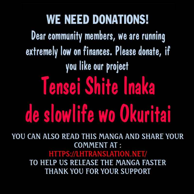 Page 31 Chapter 20 Tensei Shite Inaka de Slow Life wo Okuritai