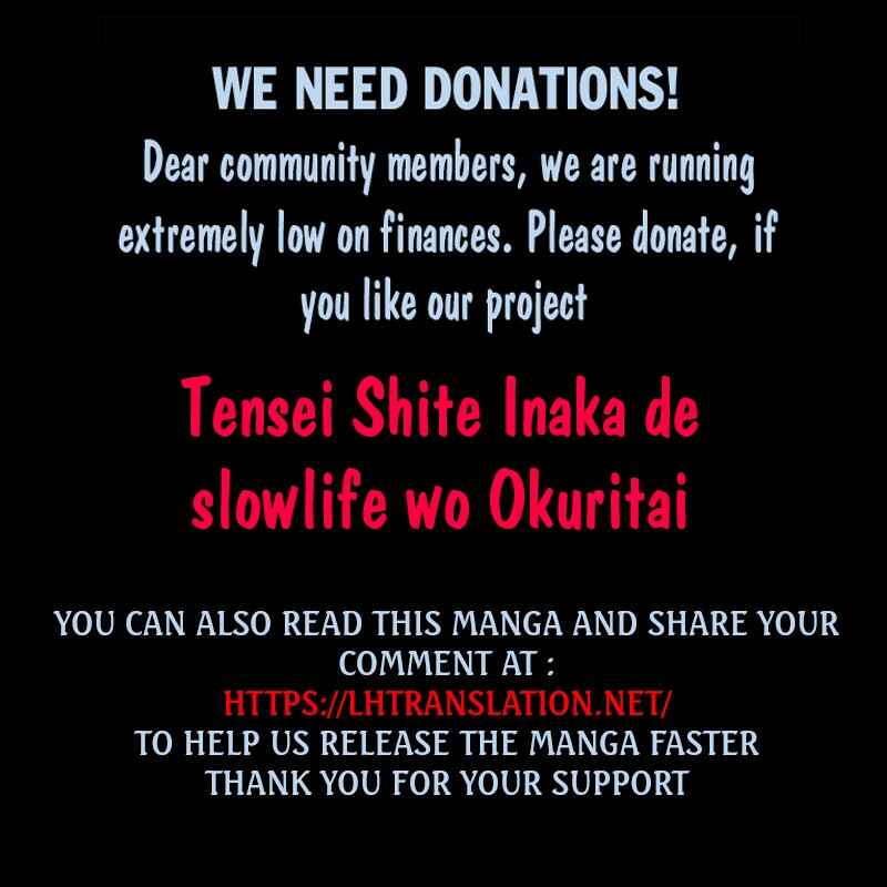 Page 25 Chapter 31 Tensei Shite Inaka de Slow Life wo Okuritai