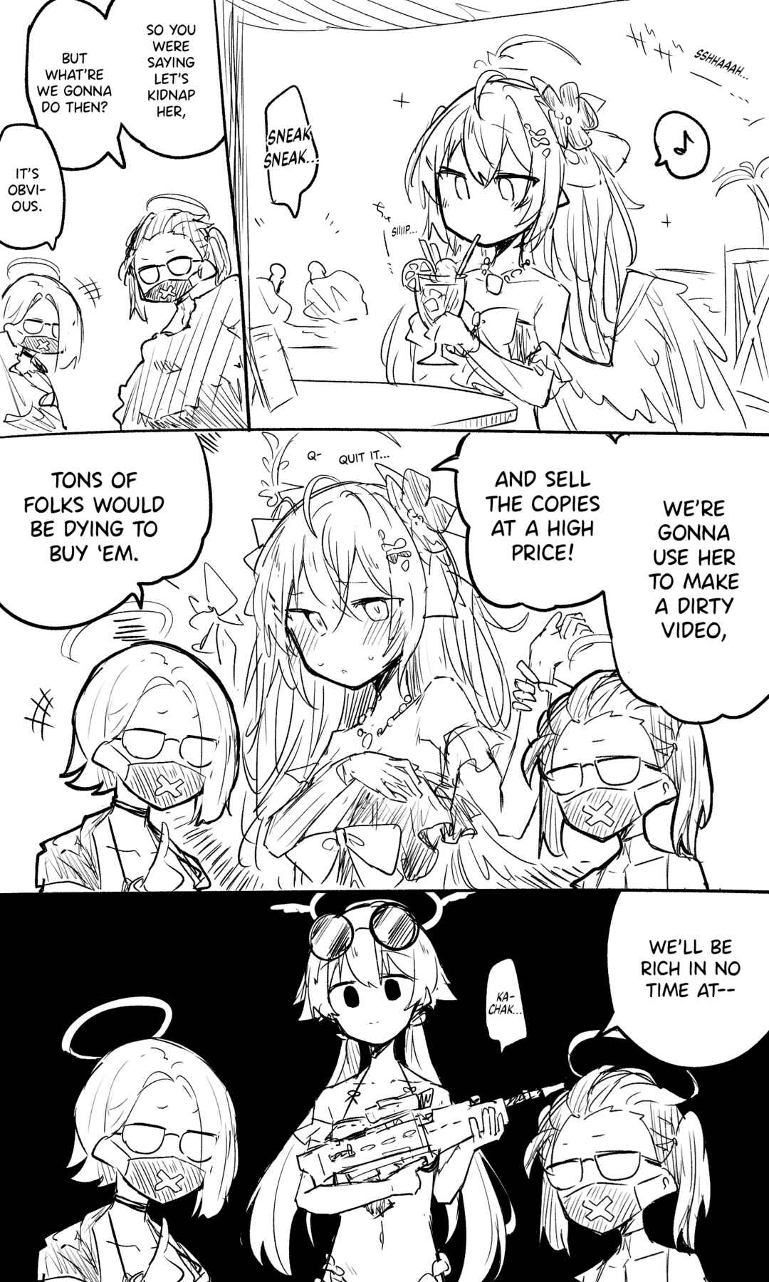 Page 1 Chapter 13 Blue Archive - nekkos Twitter/Pixiv Content (Doujinshi)