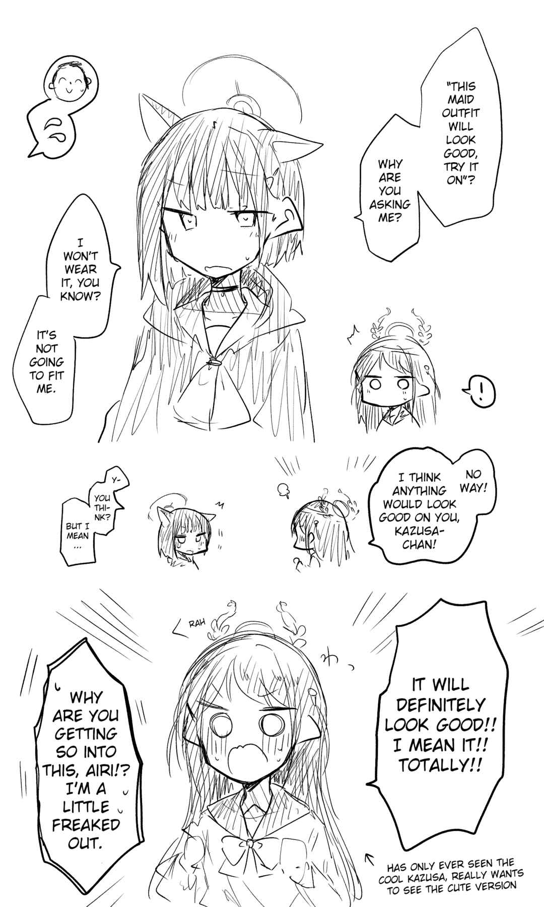 Page 1 Chapter 115 Blue Archive - nekkos Twitter/Pixiv Content (Doujinshi)