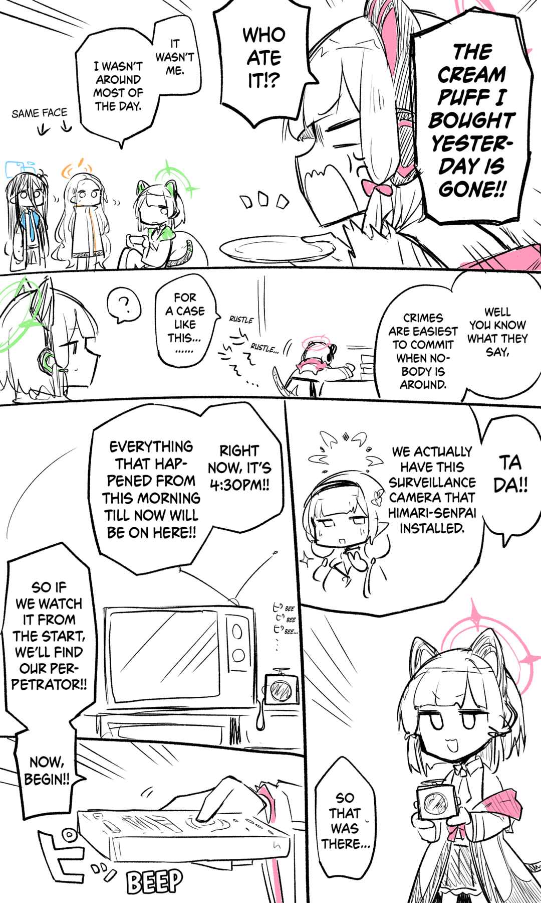 Page 1 Chapter 93 Blue Archive - nekkos Twitter/Pixiv Content (Doujinshi)