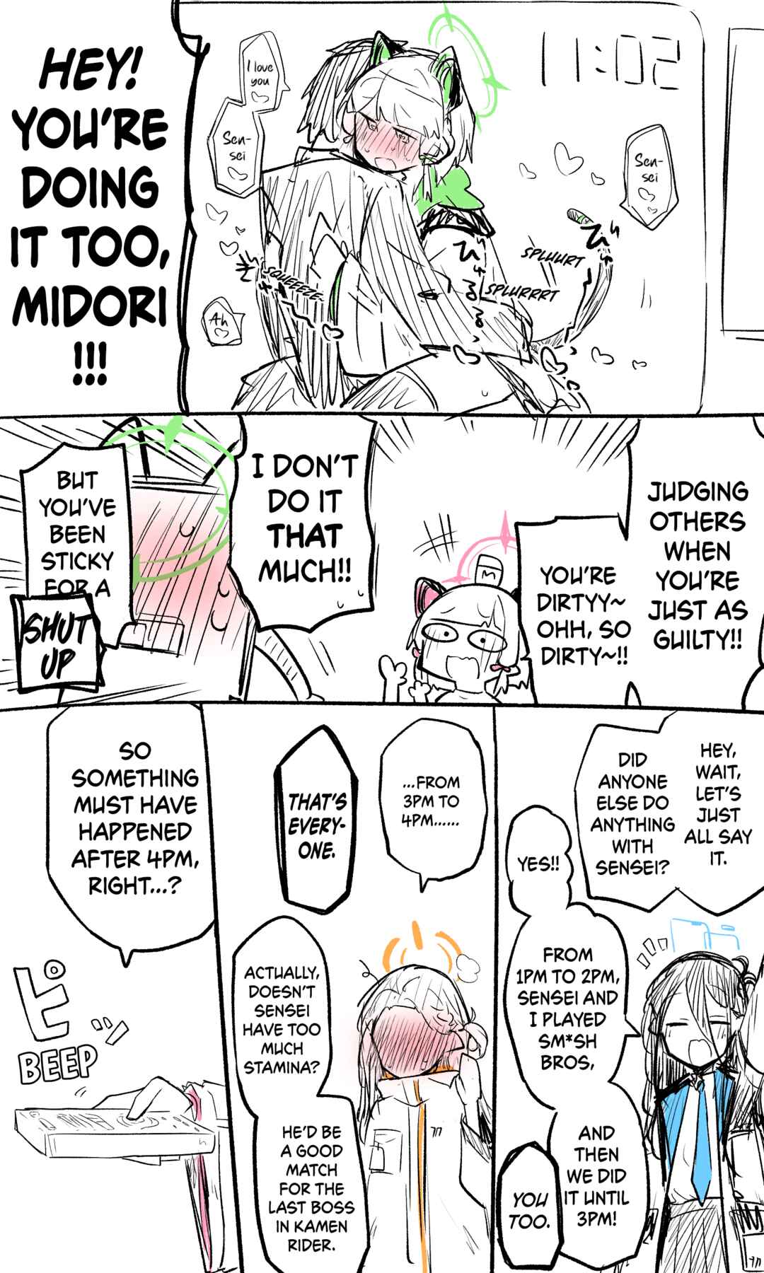 Page 3 Chapter 93 Blue Archive - nekkos Twitter/Pixiv Content (Doujinshi)