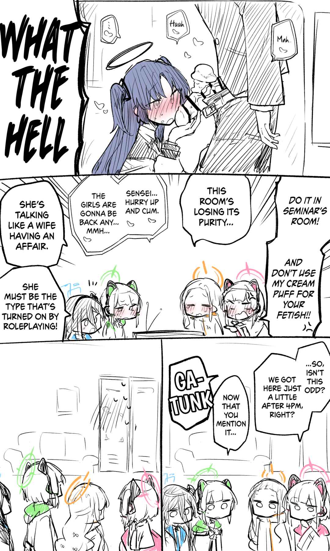 Page 4 Chapter 93 Blue Archive - nekkos Twitter/Pixiv Content (Doujinshi)