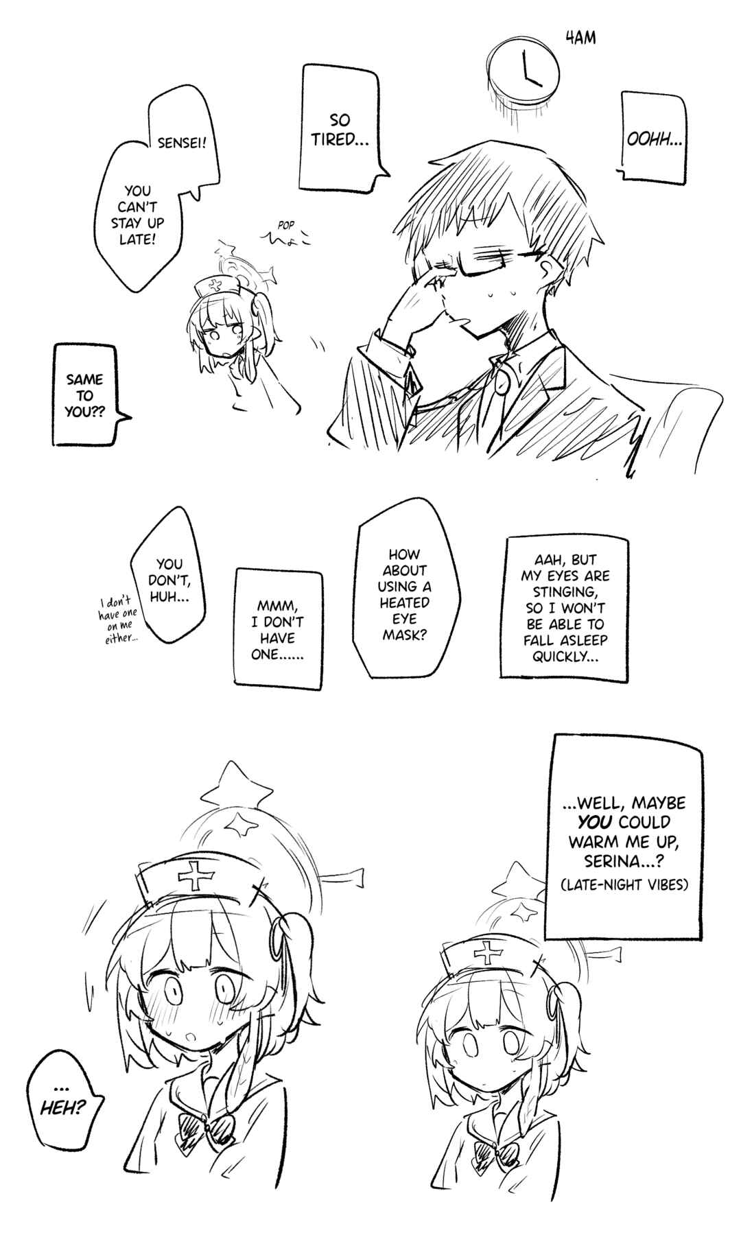 Page 1 Chapter 42 Blue Archive - nekkos Twitter/Pixiv Content (Doujinshi)
