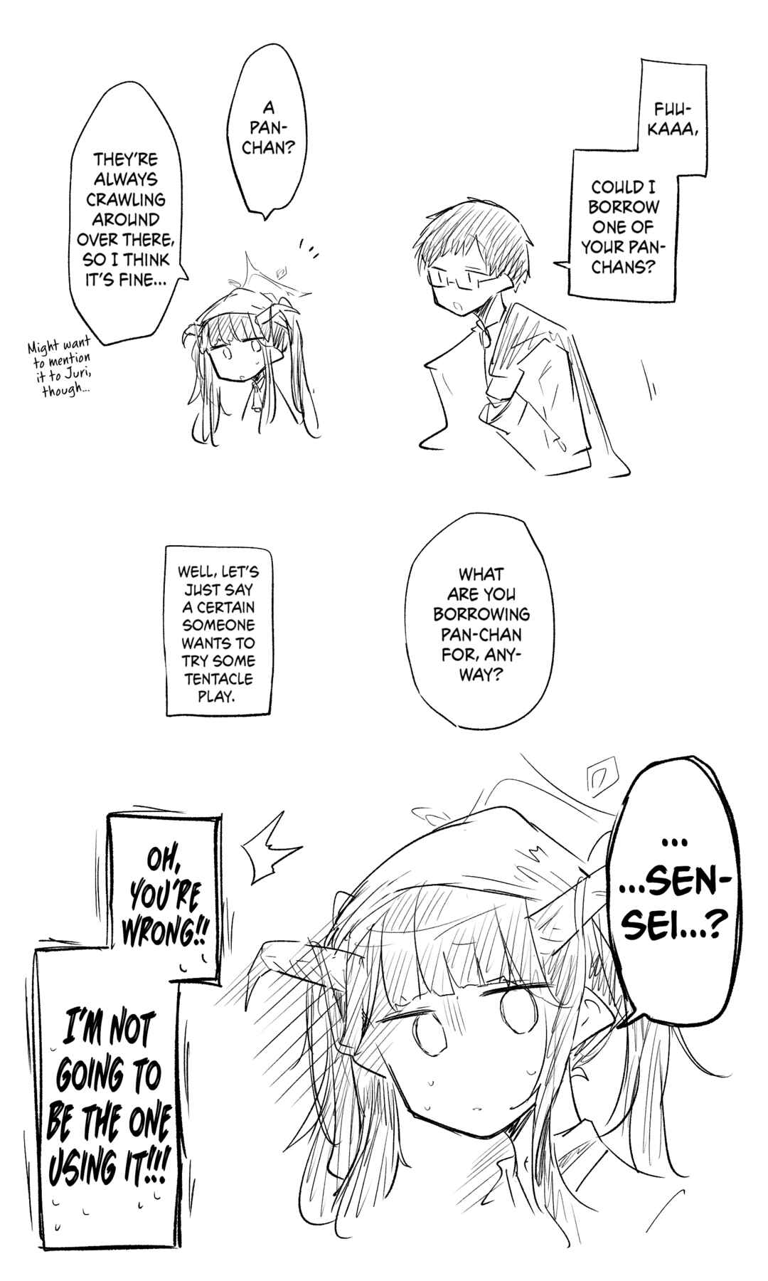 Page 3 Chapter 66 Blue Archive - nekkos Twitter/Pixiv Content (Doujinshi)