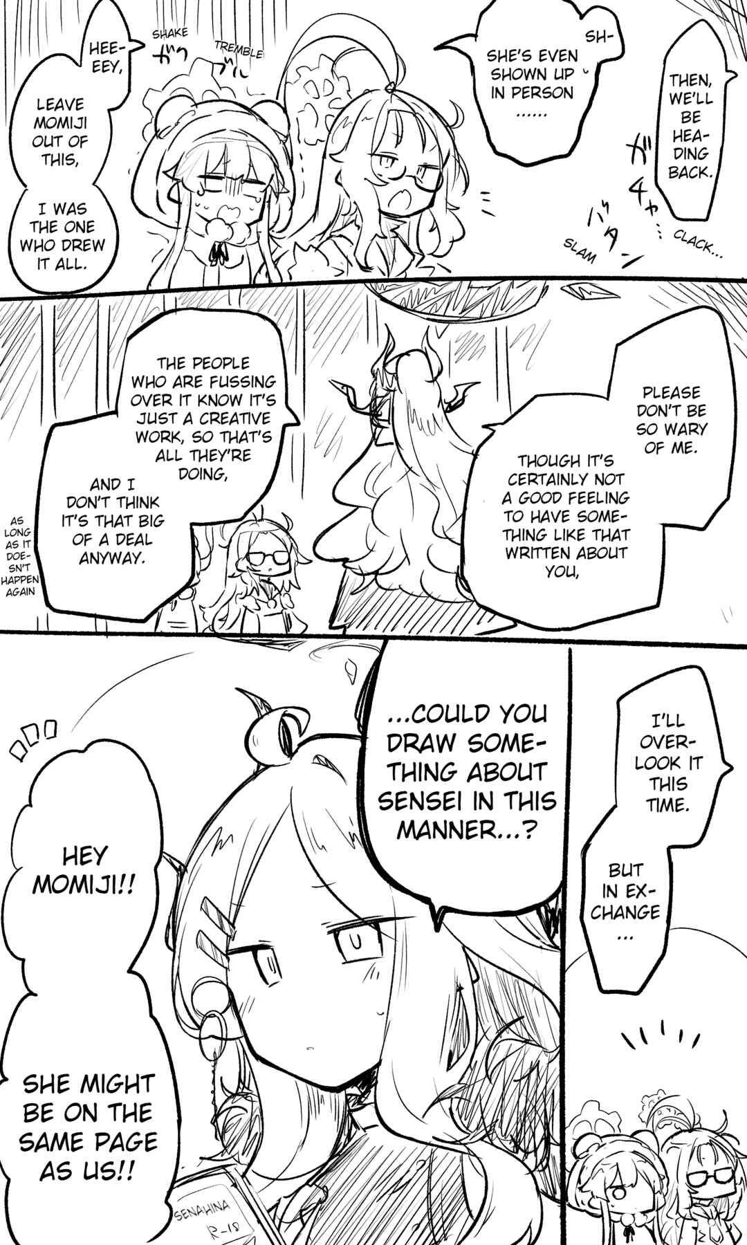 Page 3 Chapter 121 Blue Archive - nekkos Twitter/Pixiv Content (Doujinshi)