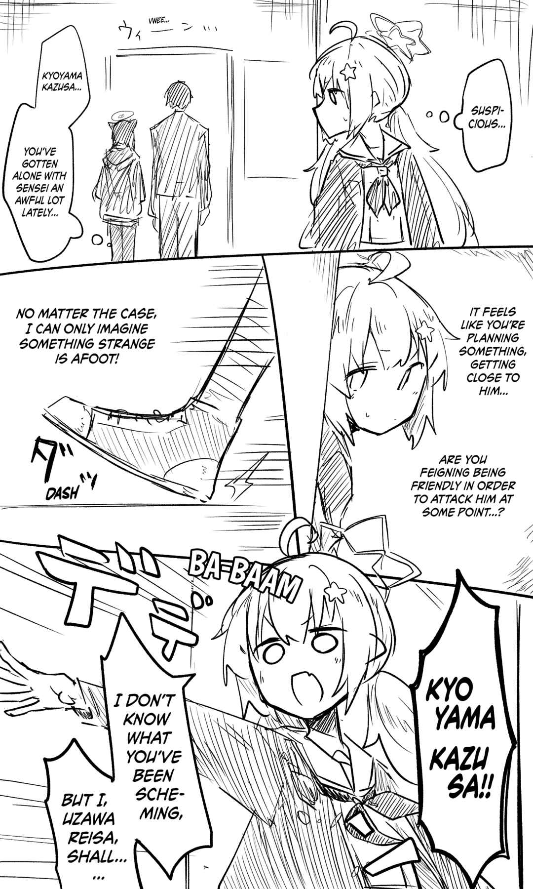 Page 1 Chapter 110 Blue Archive - nekkos Twitter/Pixiv Content (Doujinshi)