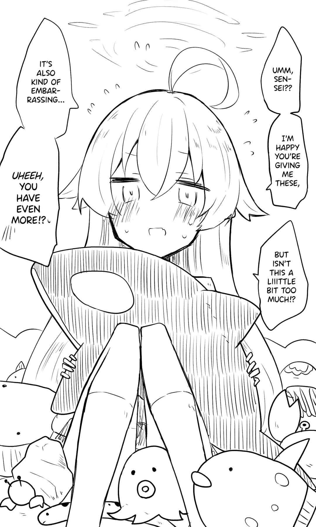 Page 1 Chapter 2 Blue Archive - nekkos Twitter/Pixiv Content (Doujinshi)