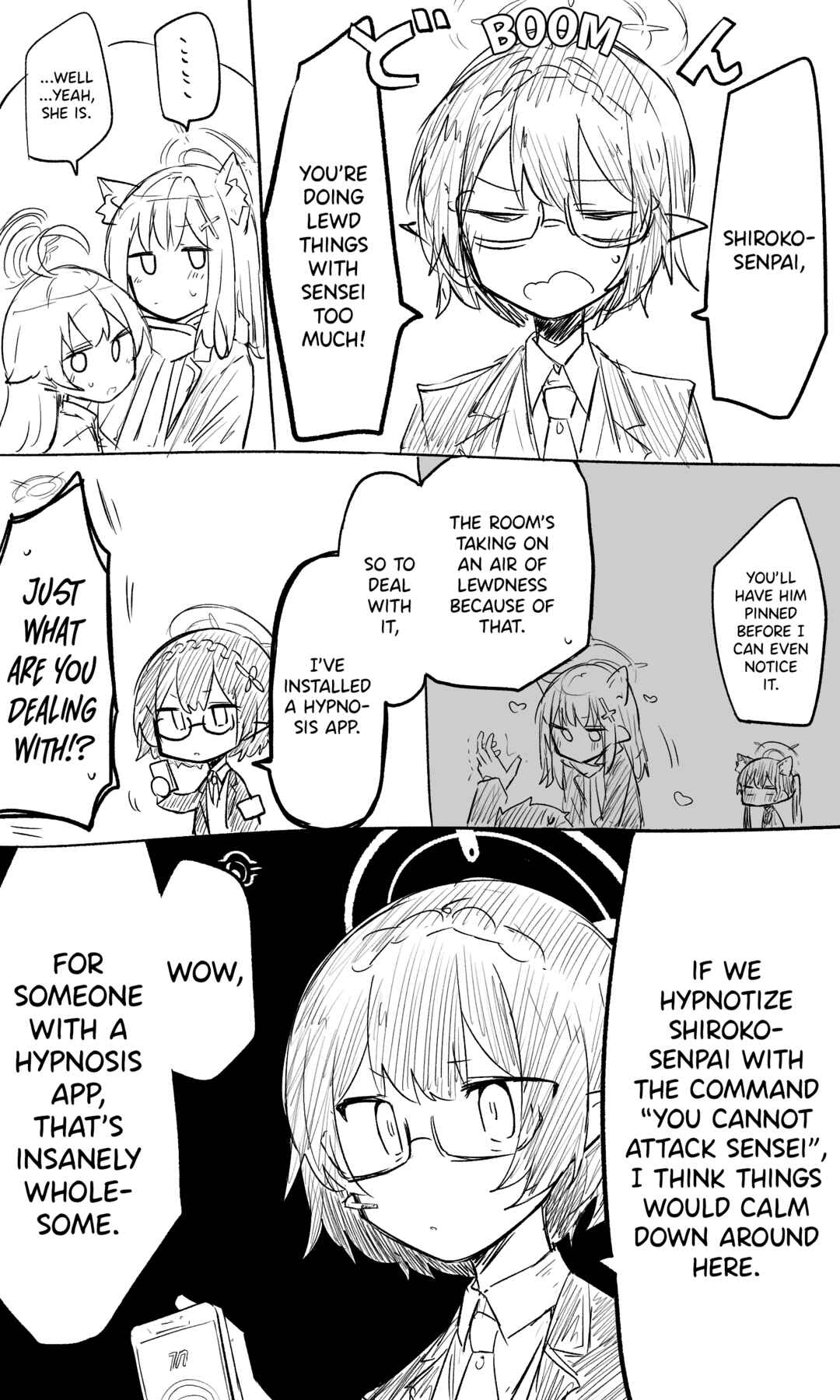 Page 1 Chapter 18 Blue Archive - nekkos Twitter/Pixiv Content (Doujinshi)