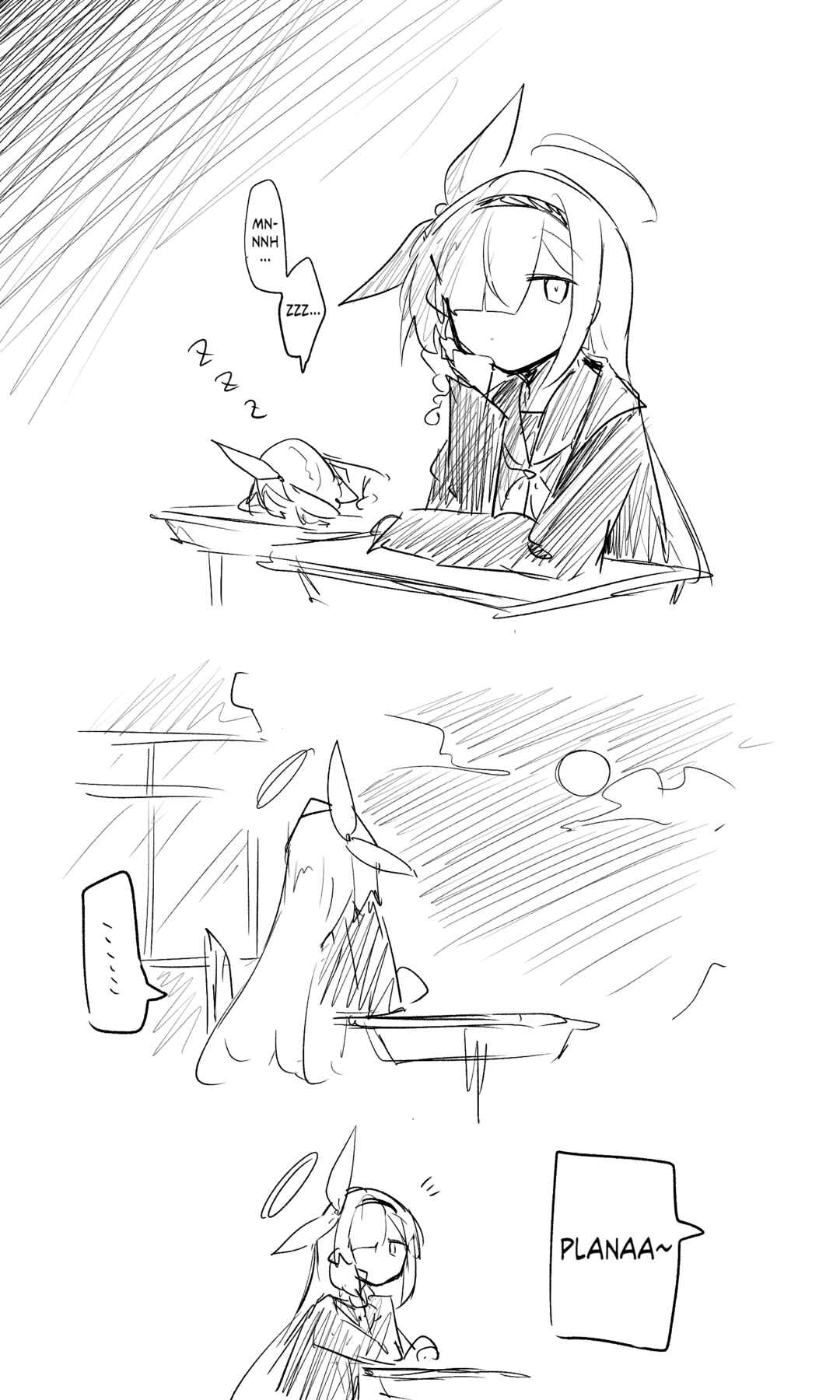 Page 1 Chapter 79 Blue Archive - nekkos Twitter/Pixiv Content (Doujinshi)