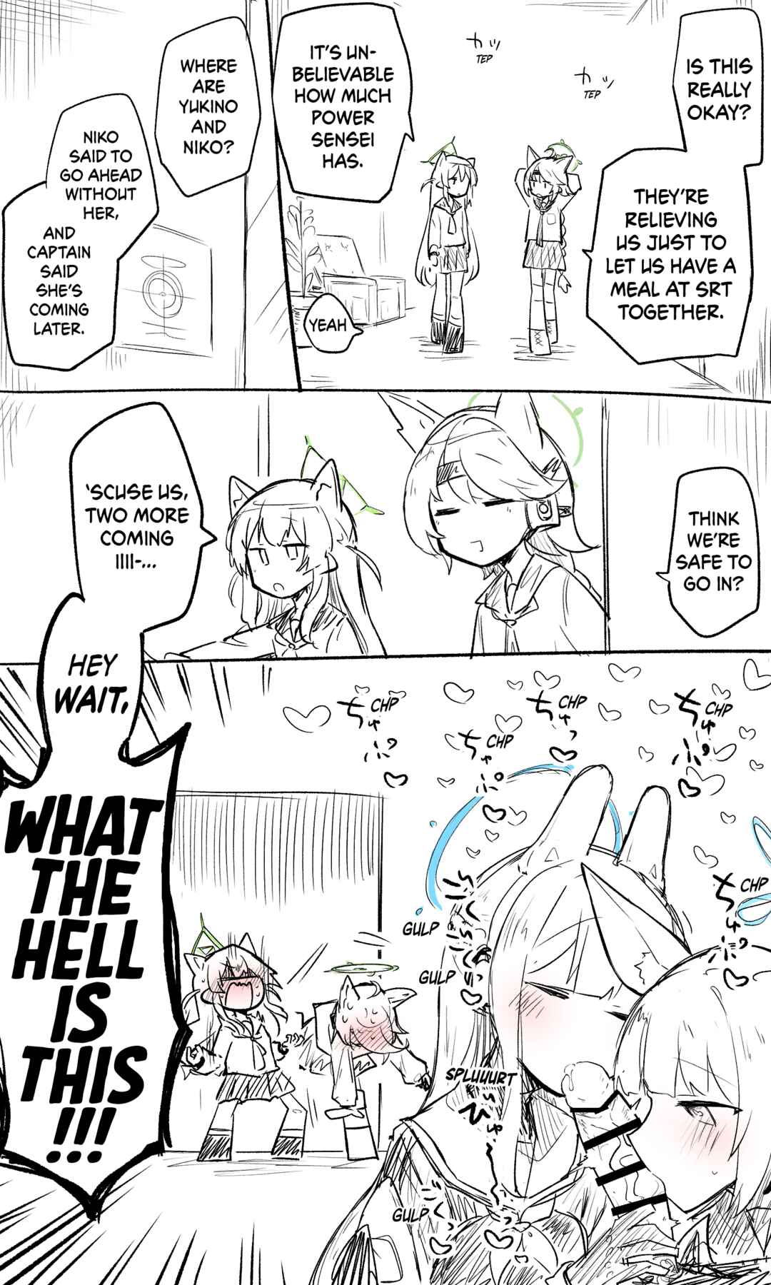 Page 1 Chapter 112 Blue Archive - nekkos Twitter/Pixiv Content (Doujinshi)