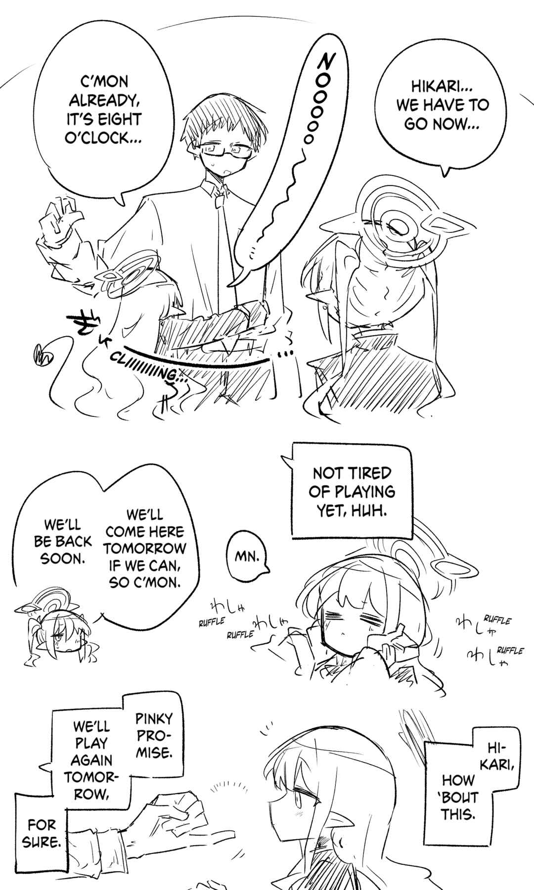 Page 1 Chapter 143 Blue Archive - nekkos Twitter/Pixiv Content (Doujinshi)
