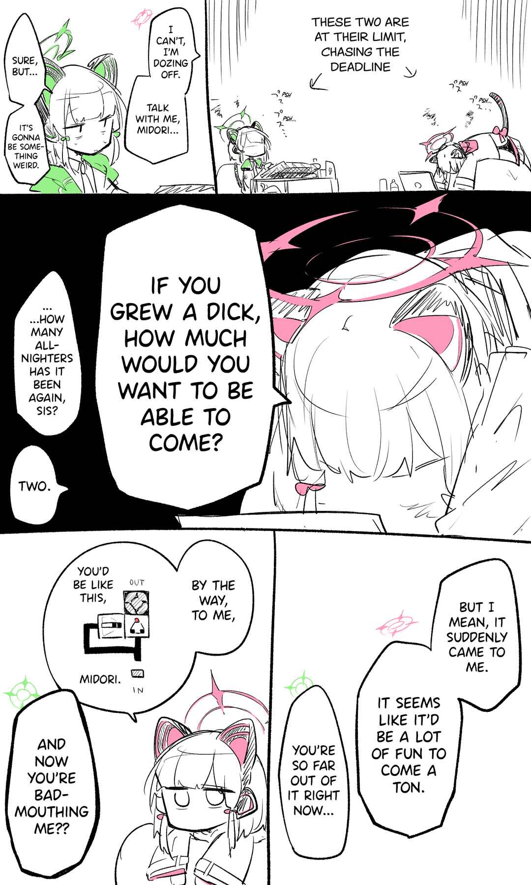 Page 1 Chapter 54 Blue Archive - nekkos Twitter/Pixiv Content (Doujinshi)