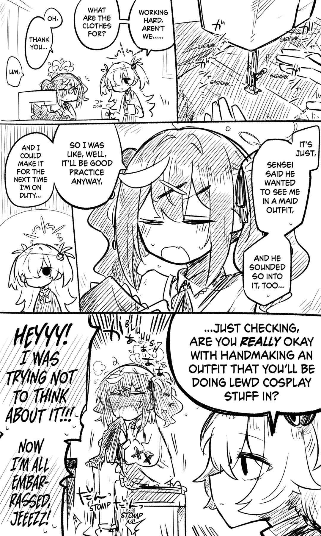 Page 1 Chapter 132 Blue Archive - nekkos Twitter/Pixiv Content (Doujinshi)