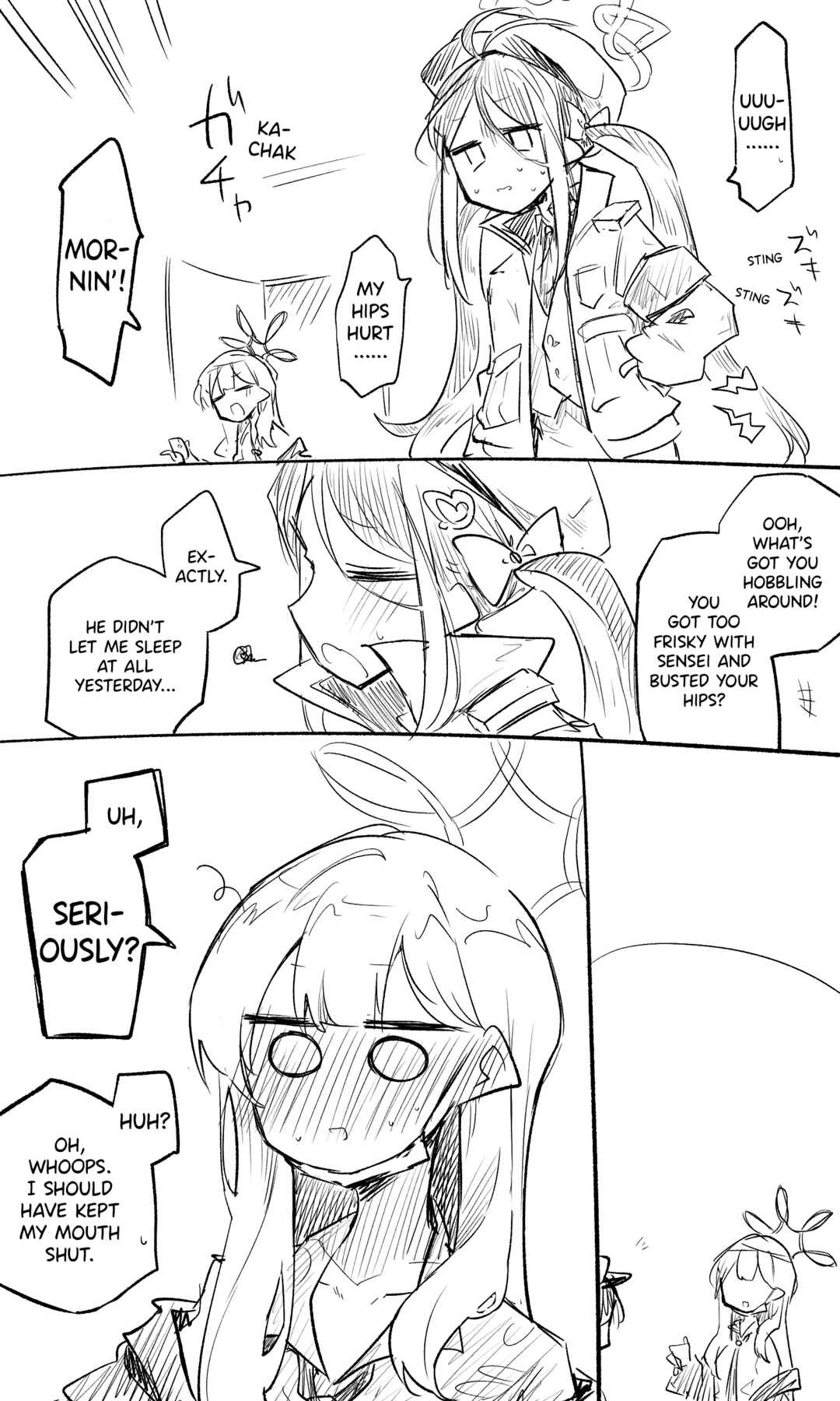 Page 1 Chapter 33 Blue Archive - nekkos Twitter/Pixiv Content (Doujinshi)