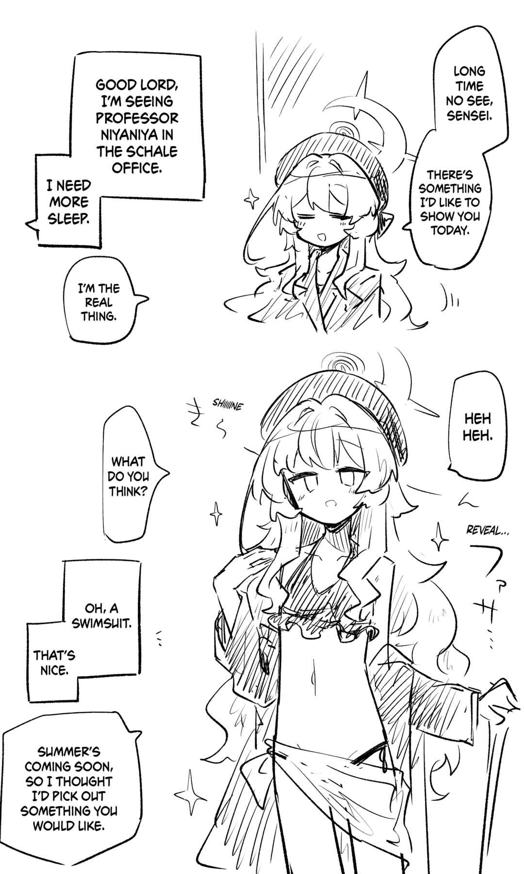 Page 1 Chapter 101 Blue Archive - nekkos Twitter/Pixiv Content (Doujinshi)