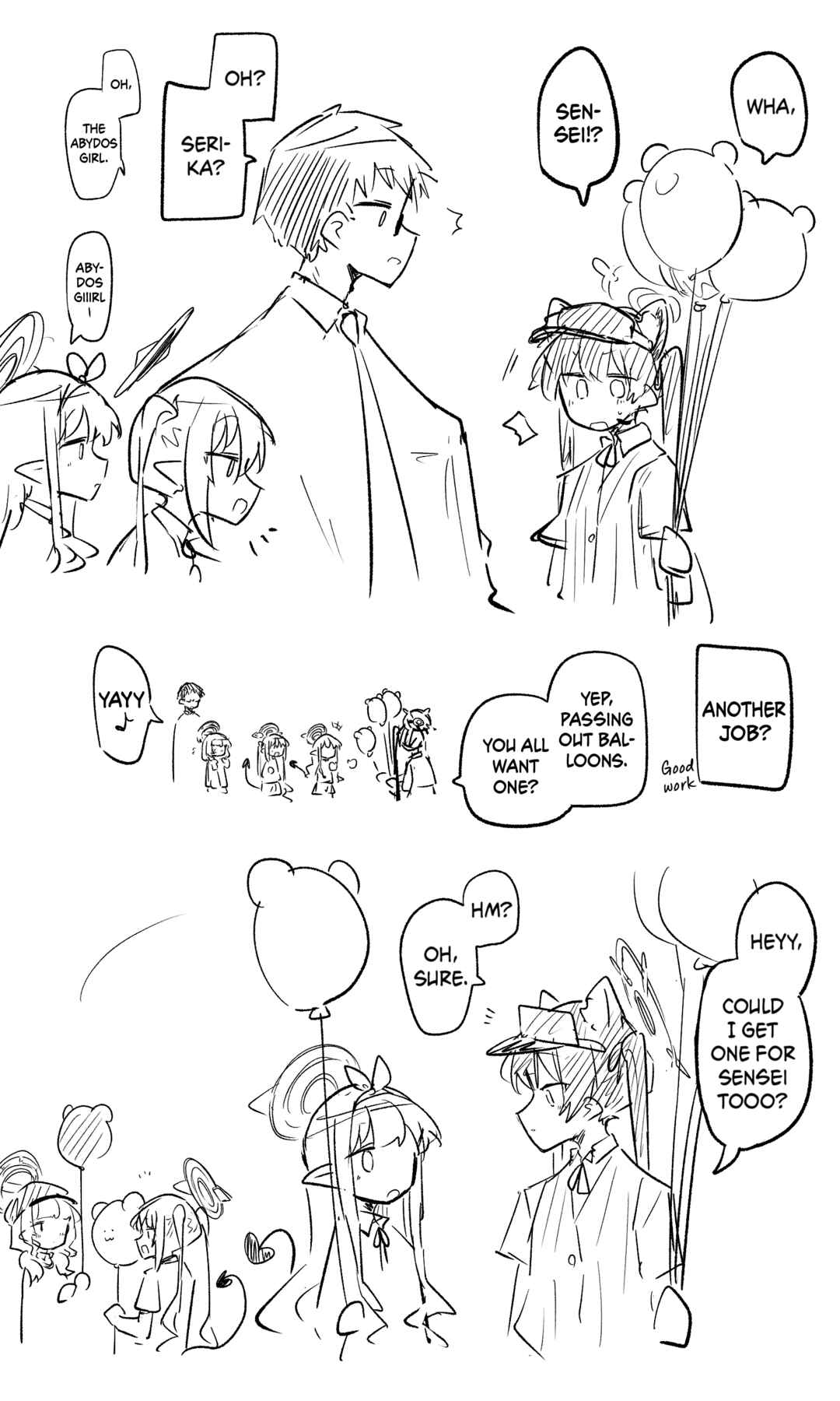 Page 10 Chapter 90 Blue Archive - nekkos Twitter/Pixiv Content (Doujinshi)