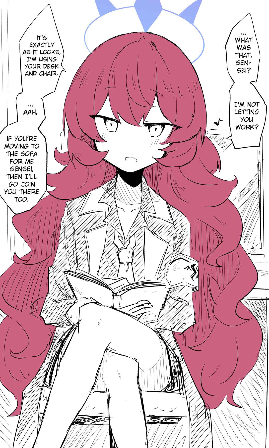 Page 1 Chapter 114 Blue Archive - nekkos Twitter/Pixiv Content (Doujinshi)