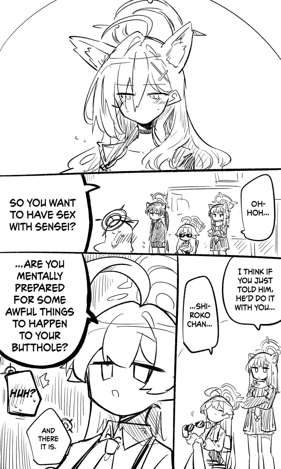 Page 1 Chapter 129 Blue Archive - nekkos Twitter/Pixiv Content (Doujinshi)