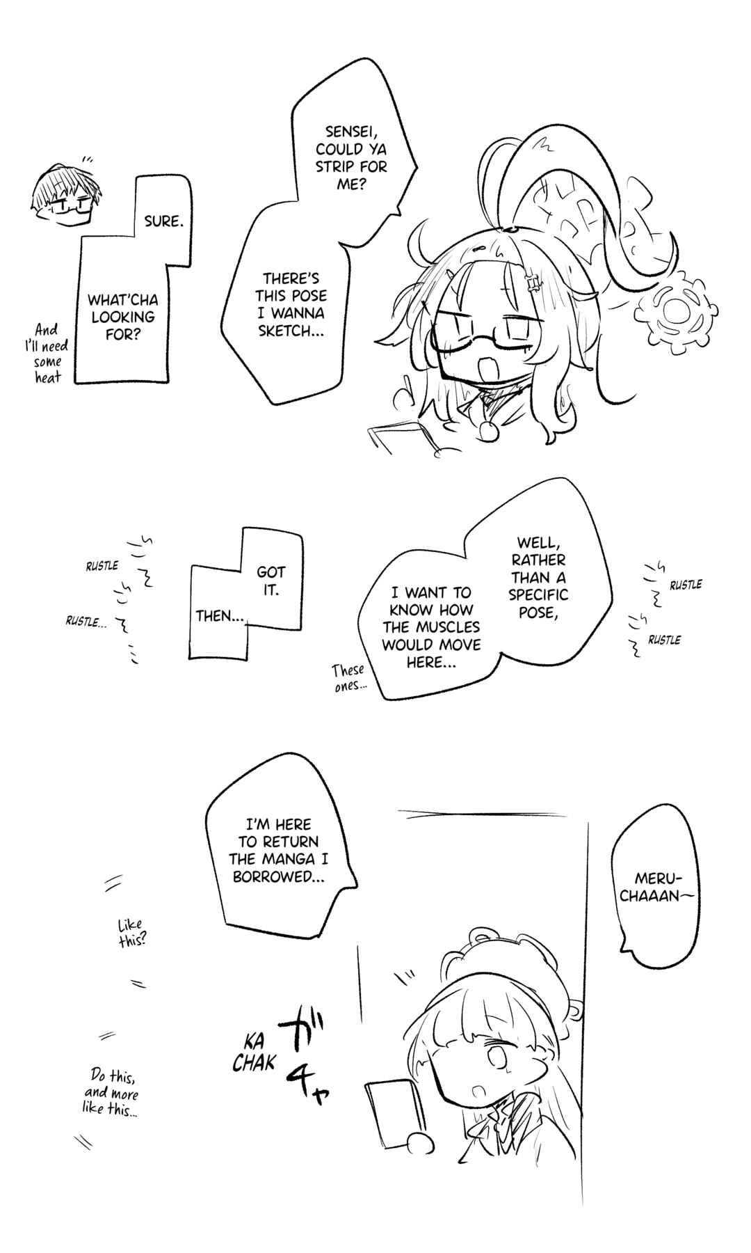 Page 1 Chapter 43 Blue Archive - nekkos Twitter/Pixiv Content (Doujinshi)