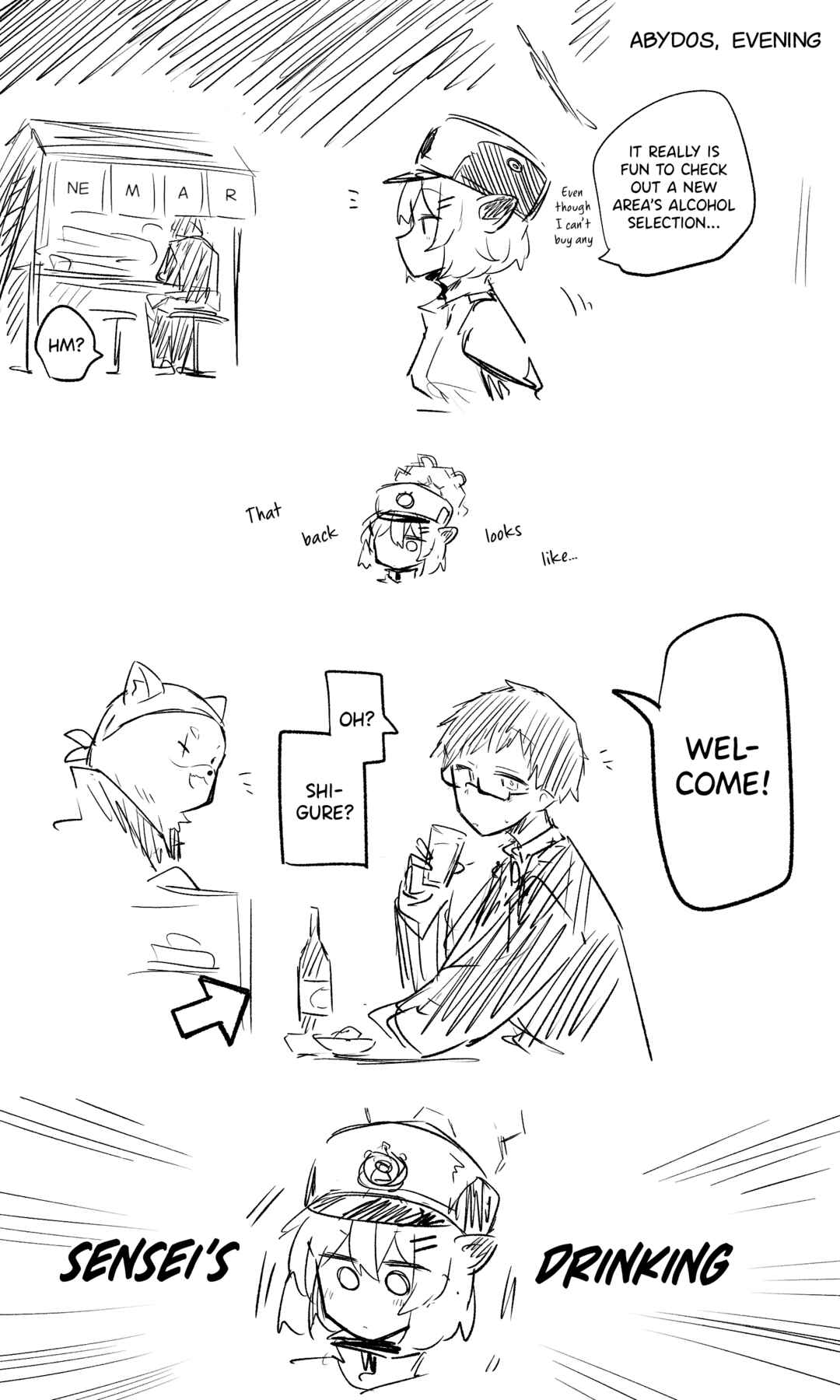 Page 1 Chapter 58 Blue Archive - nekkos Twitter/Pixiv Content (Doujinshi)
