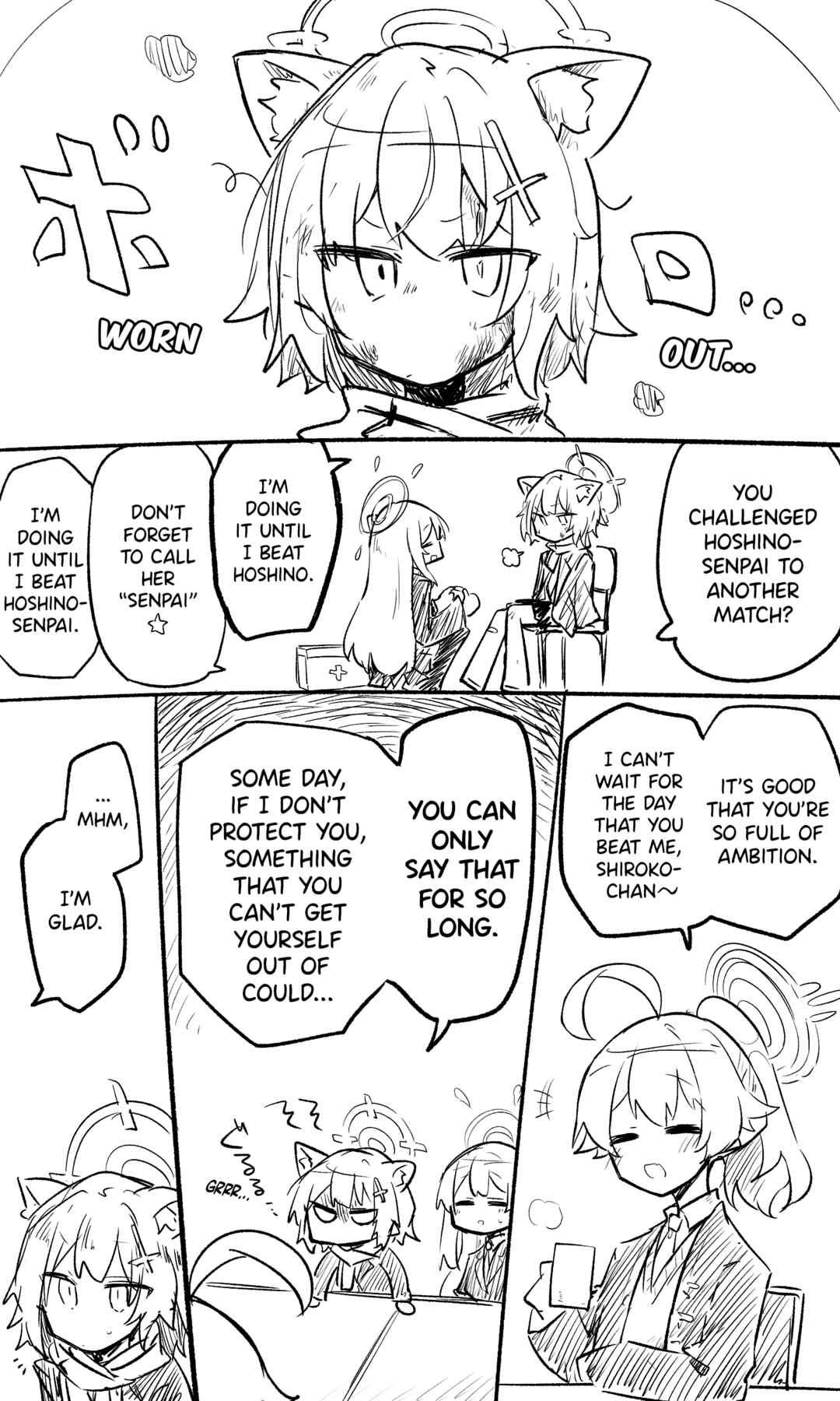 Page 1 Chapter 60 Blue Archive - nekkos Twitter/Pixiv Content (Doujinshi)