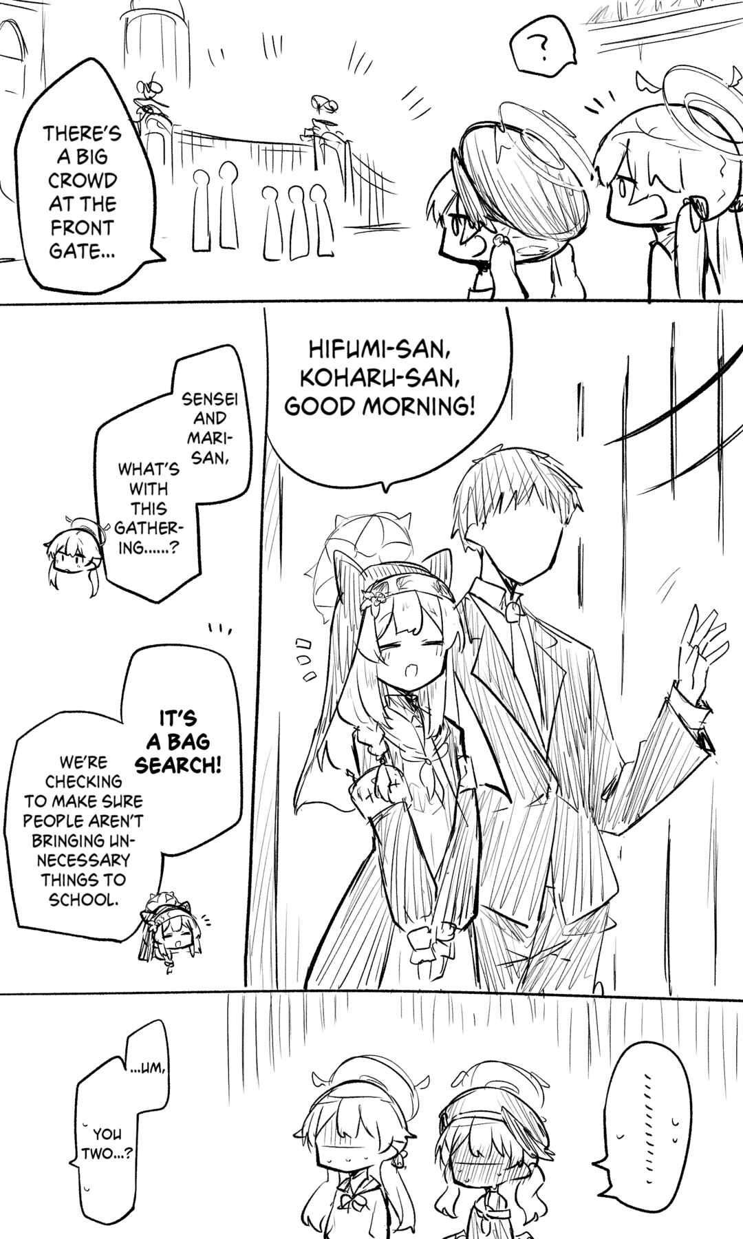 Page 1 Chapter 75 Blue Archive - nekkos Twitter/Pixiv Content (Doujinshi)
