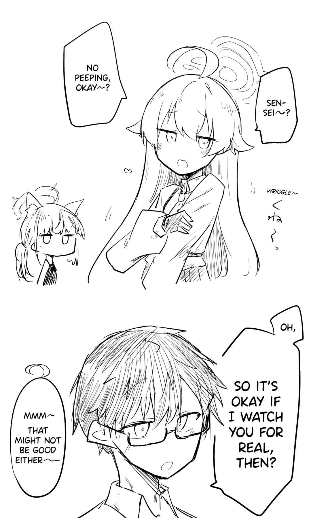 Page 1 Chapter 24 Blue Archive - nekkos Twitter/Pixiv Content (Doujinshi)
