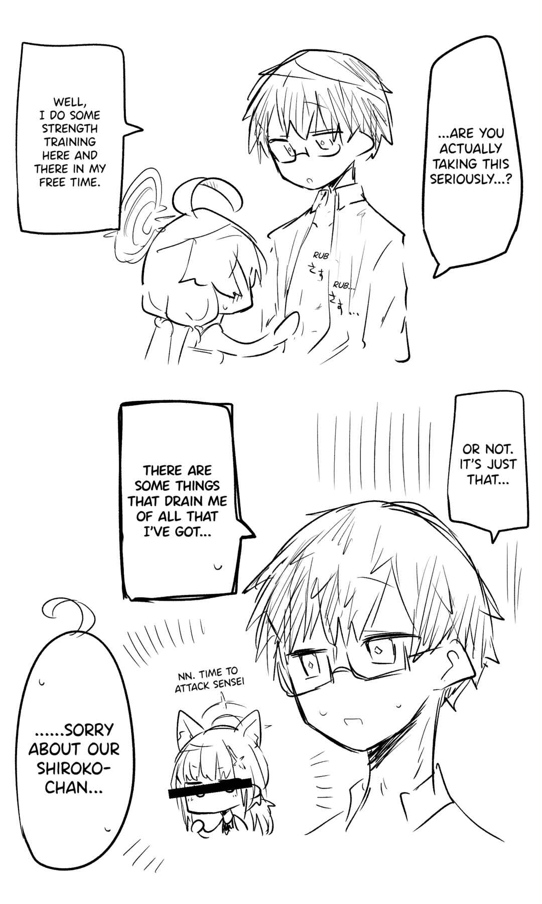Page 3 Chapter 24 Blue Archive - nekkos Twitter/Pixiv Content (Doujinshi)