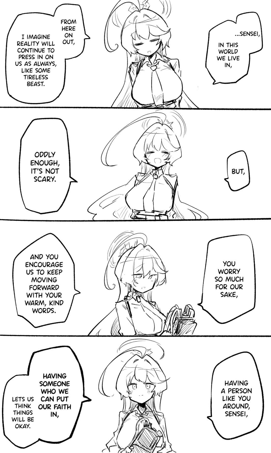 Page 8 Chapter 61 Blue Archive - nekkos Twitter/Pixiv Content (Doujinshi)