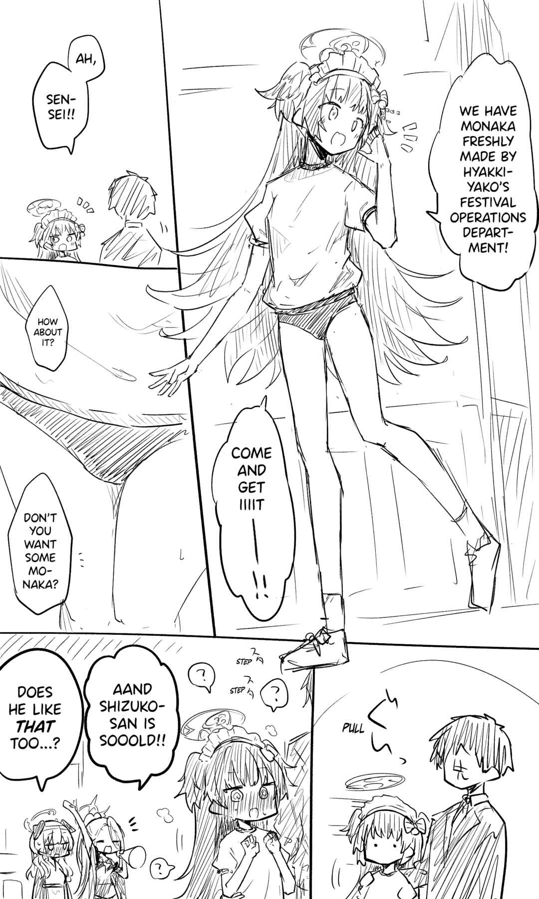 Page 1 Chapter 83 Blue Archive - nekkos Twitter/Pixiv Content (Doujinshi)