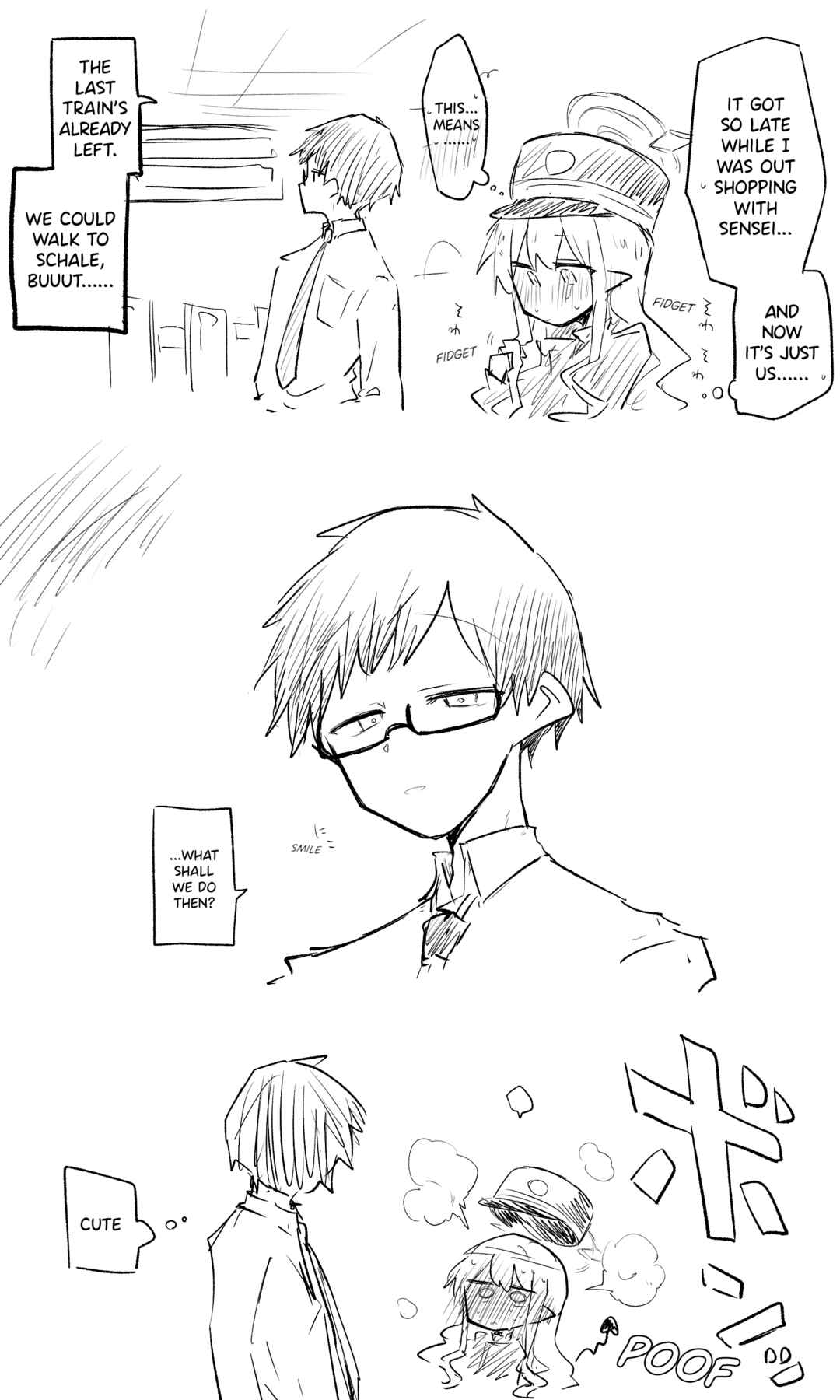 Page 1 Chapter 34 Blue Archive - nekkos Twitter/Pixiv Content (Doujinshi)