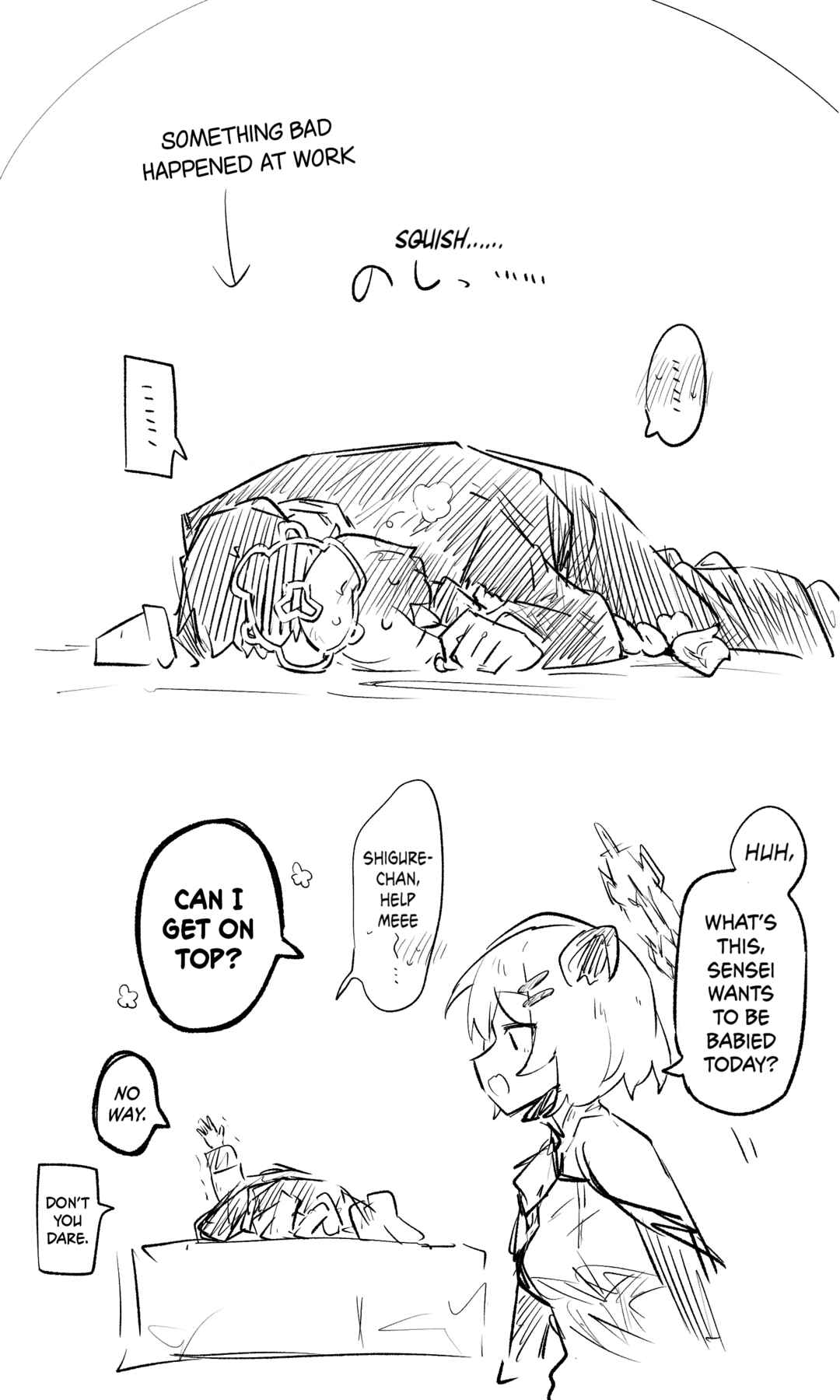 Page 1 Chapter 80 Blue Archive - nekkos Twitter/Pixiv Content (Doujinshi)