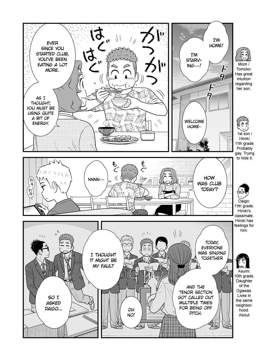 Page 1 Chapter 47 Uchi no Musuko wa Tabun Gay