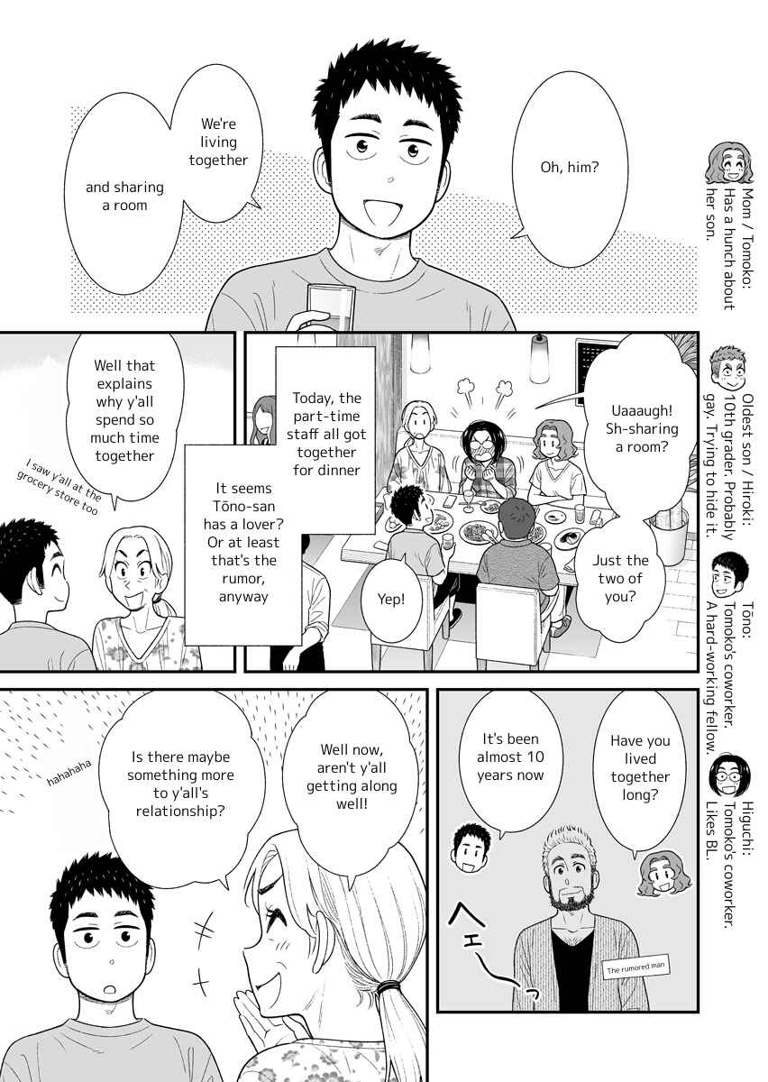 Page 1 Chapter 52 Uchi no Musuko wa Tabun Gay