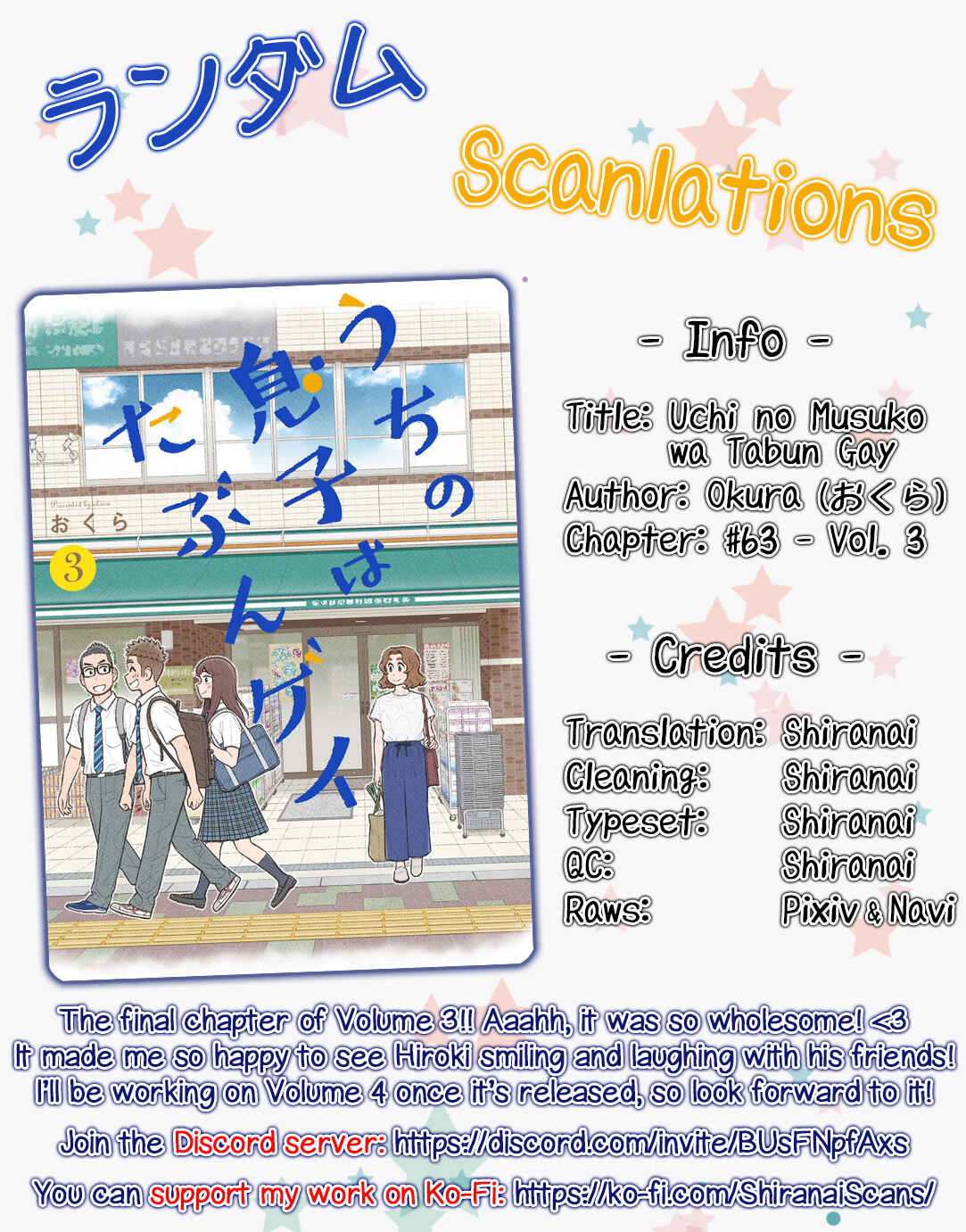 Page 8 Chapter 63 Uchi no Musuko wa Tabun Gay