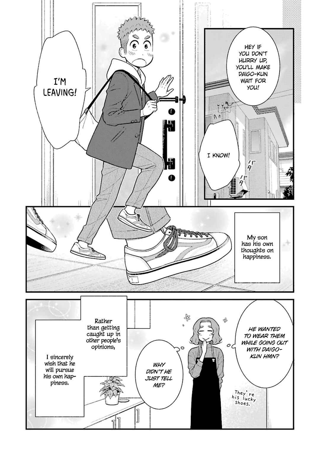 Page 10 Chapter 40 Uchi no Musuko wa Tabun Gay