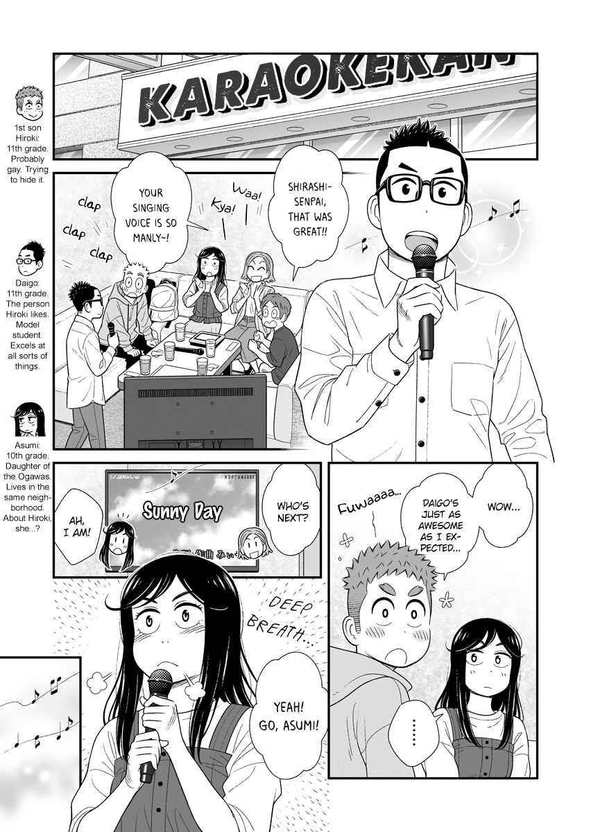 Page 1 Chapter 48 Uchi no Musuko wa Tabun Gay