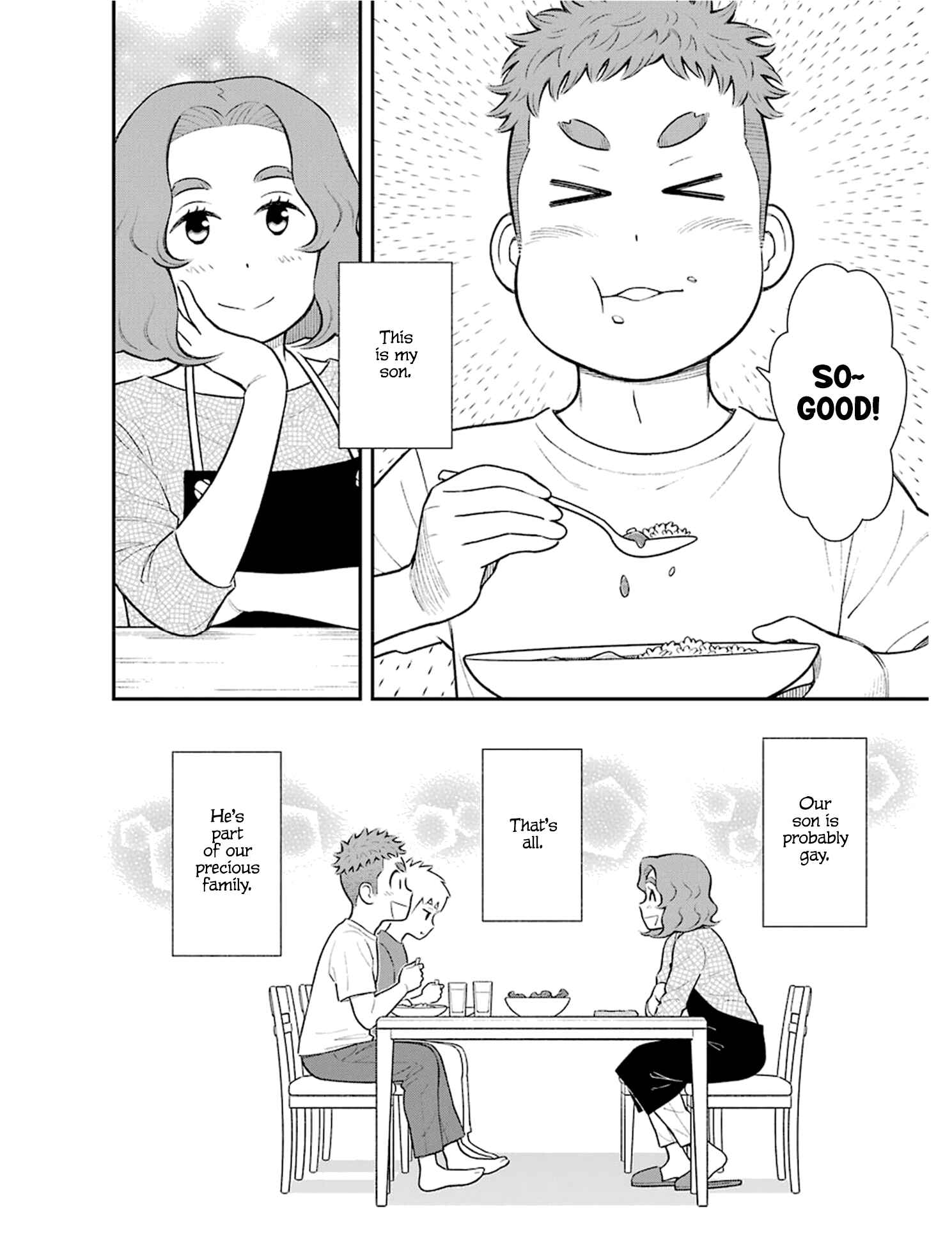 Page 10 Chapter 21 Uchi no Musuko wa Tabun Gay