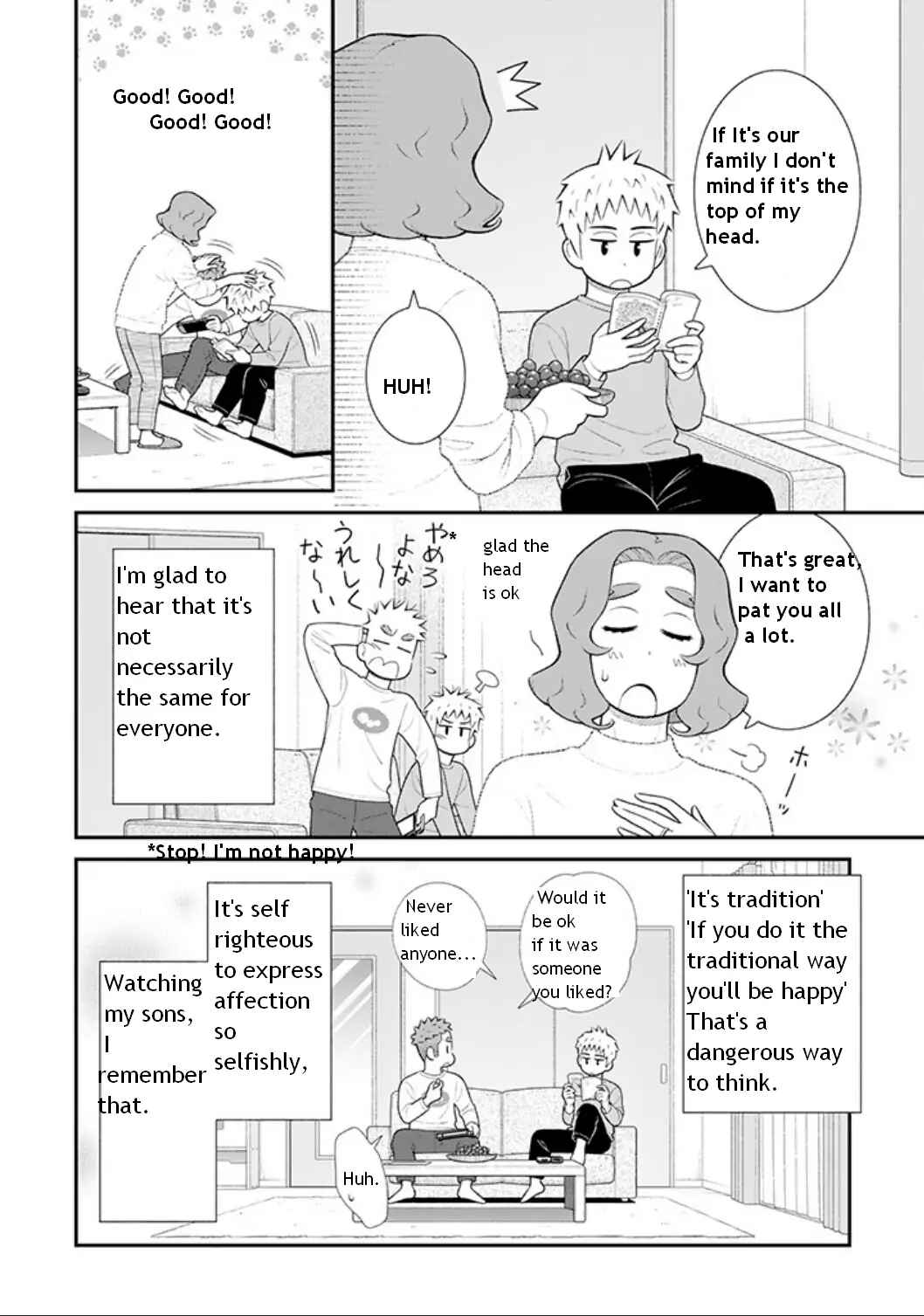 Page 4 Chapter 86 Uchi no Musuko wa Tabun Gay