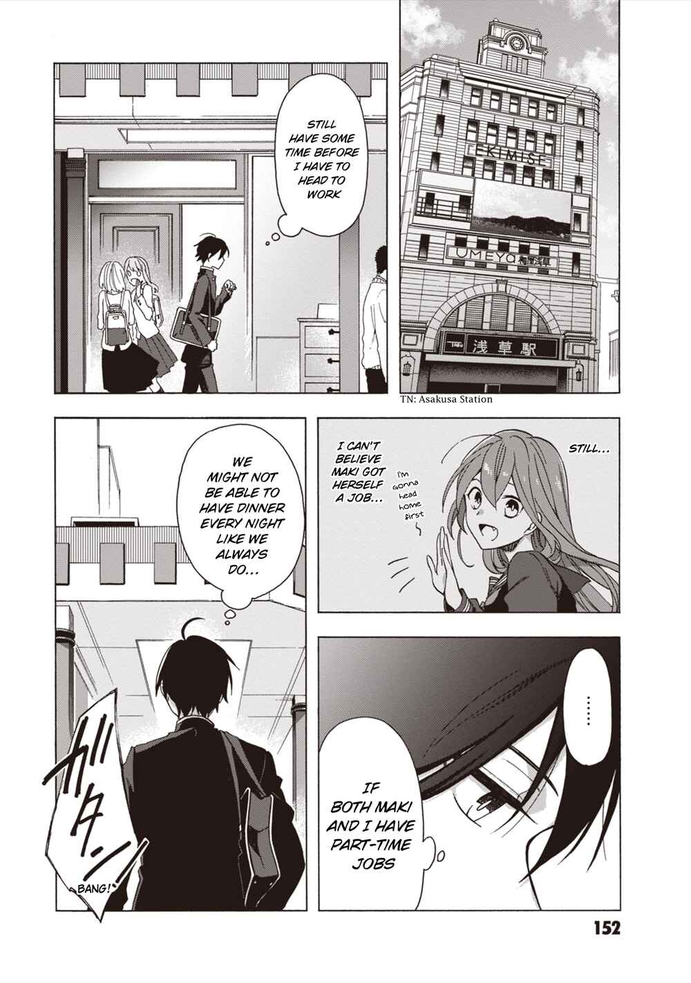 Page 4 Chapter 6 Asakusa Oniyome Nikki: Amazake Tenshu Kaoru wa Zensei no Yome to Heion ni Kurashitai
