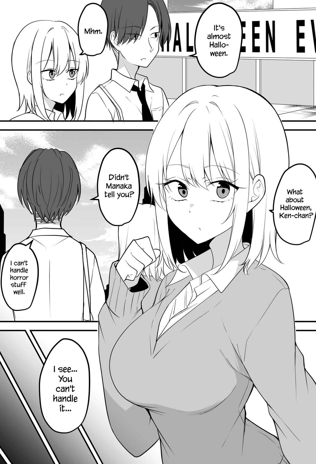 Page 1 Chapter Unknown_5892 Its Impossible To Scare Away People With Those Breasts