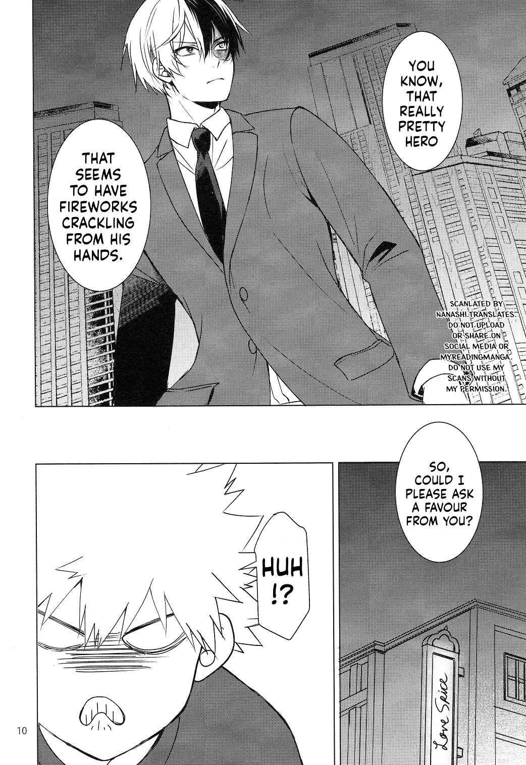 Page 10 Chapter Unknown_afde My Hero Academia - 2 TOP Keiji (Doujinshi)
