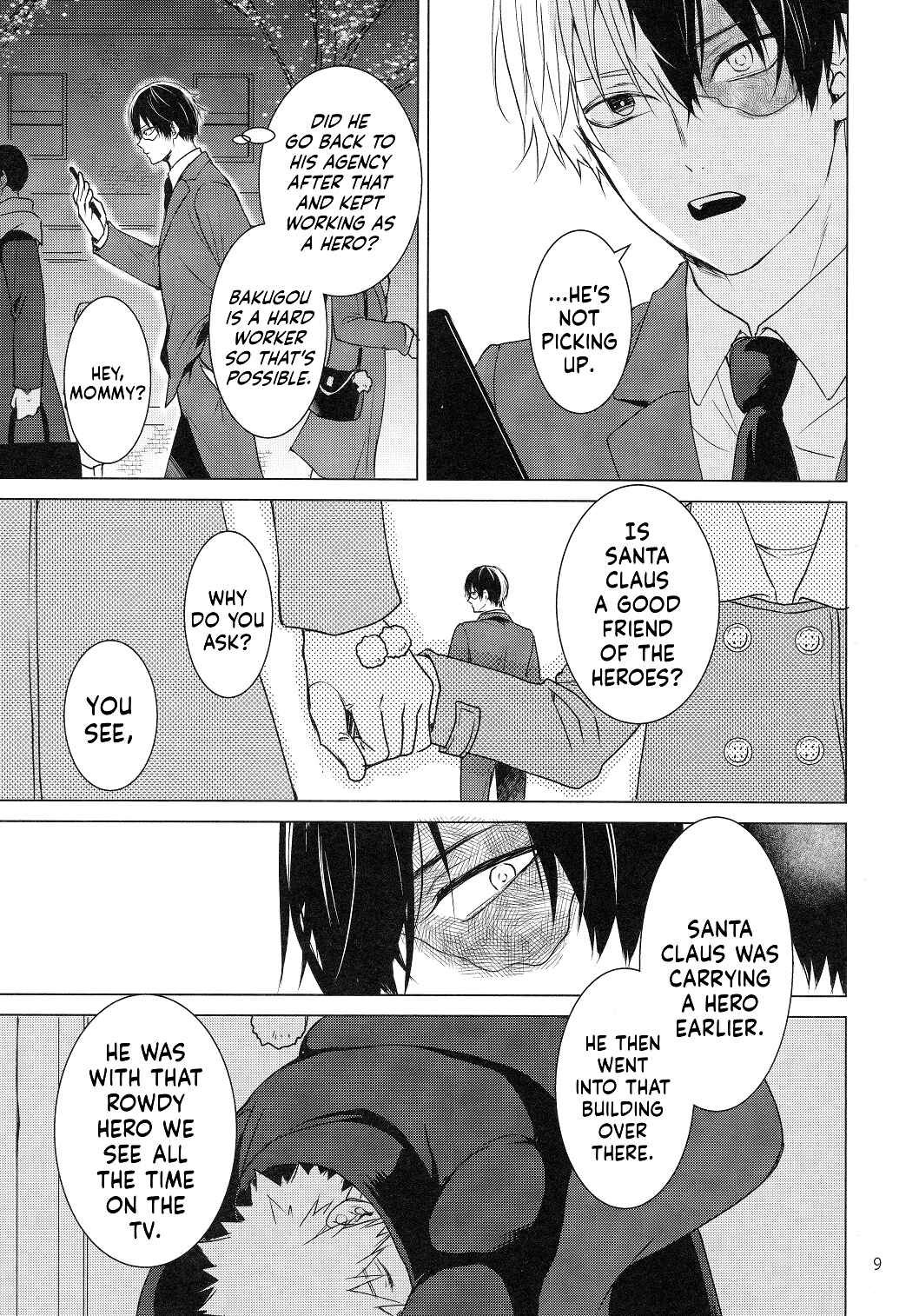 Page 9 Chapter Unknown_afde My Hero Academia - 2 TOP Keiji (Doujinshi)